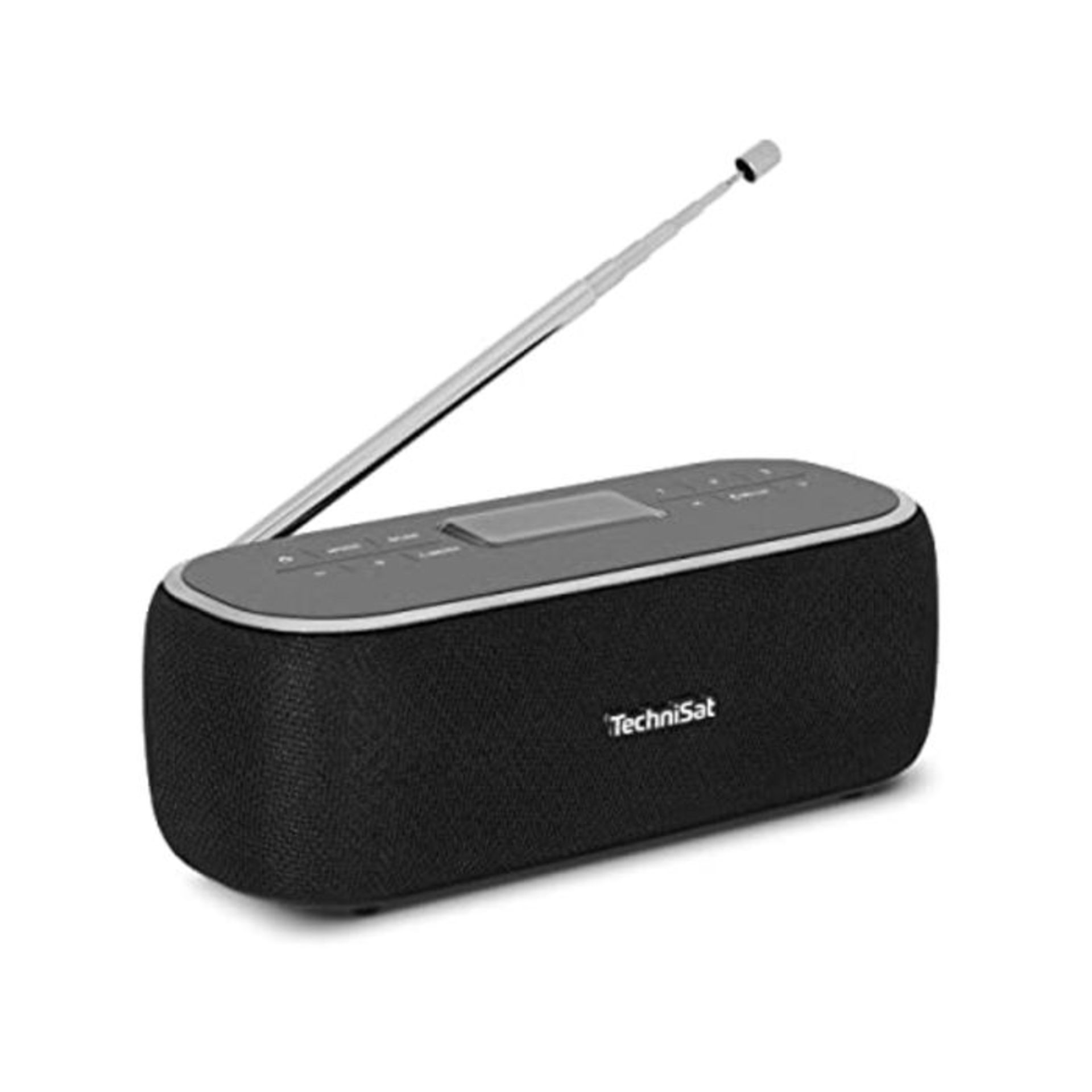 TechniSat Viola BT 1 Portable Bluetooth Speaker with DAB+ Digital Radio (FM, DAB, Cloc