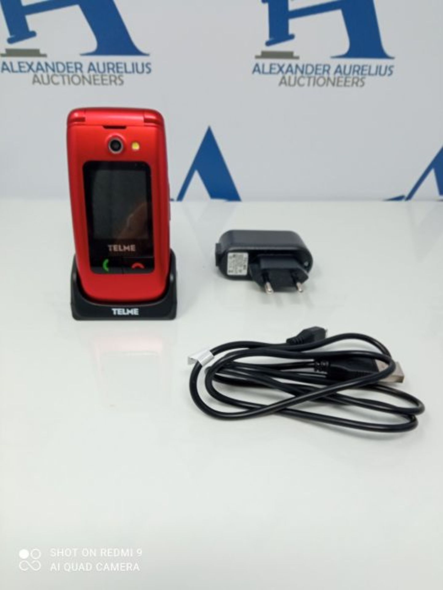 Emporia TELME X200 6.1 cm (2.4") 90 g Red Entry-level phone - TELME X200, Clamshell, S - Image 3 of 3