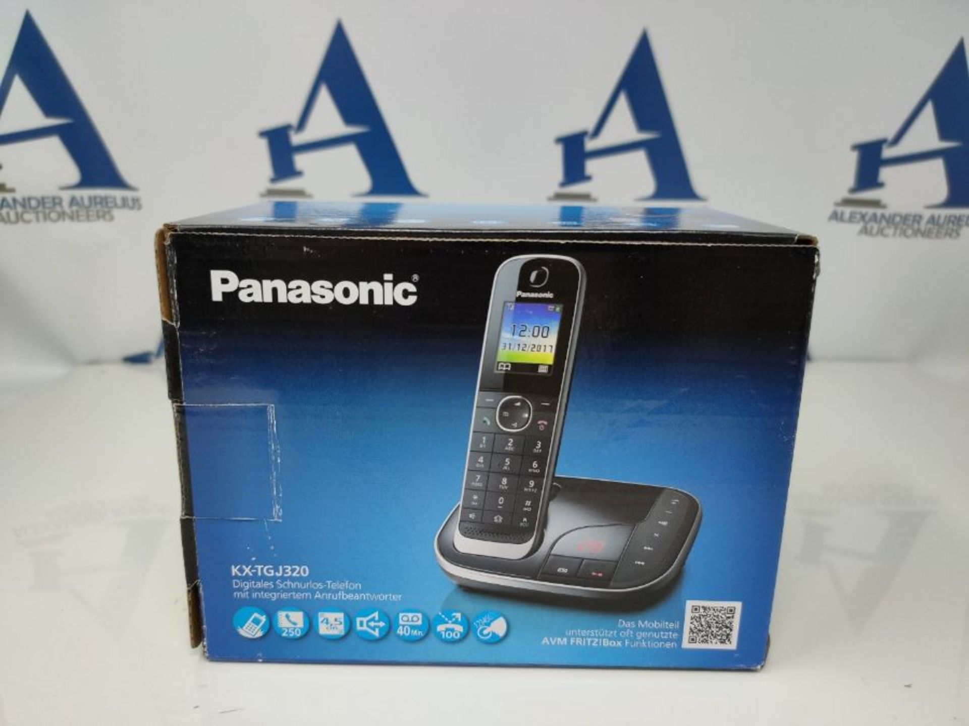 Panasonic KX-TGJ320 - telephones (DECT, Desk, Black, LCD, AAA, Polyphonic) - Image 2 of 3