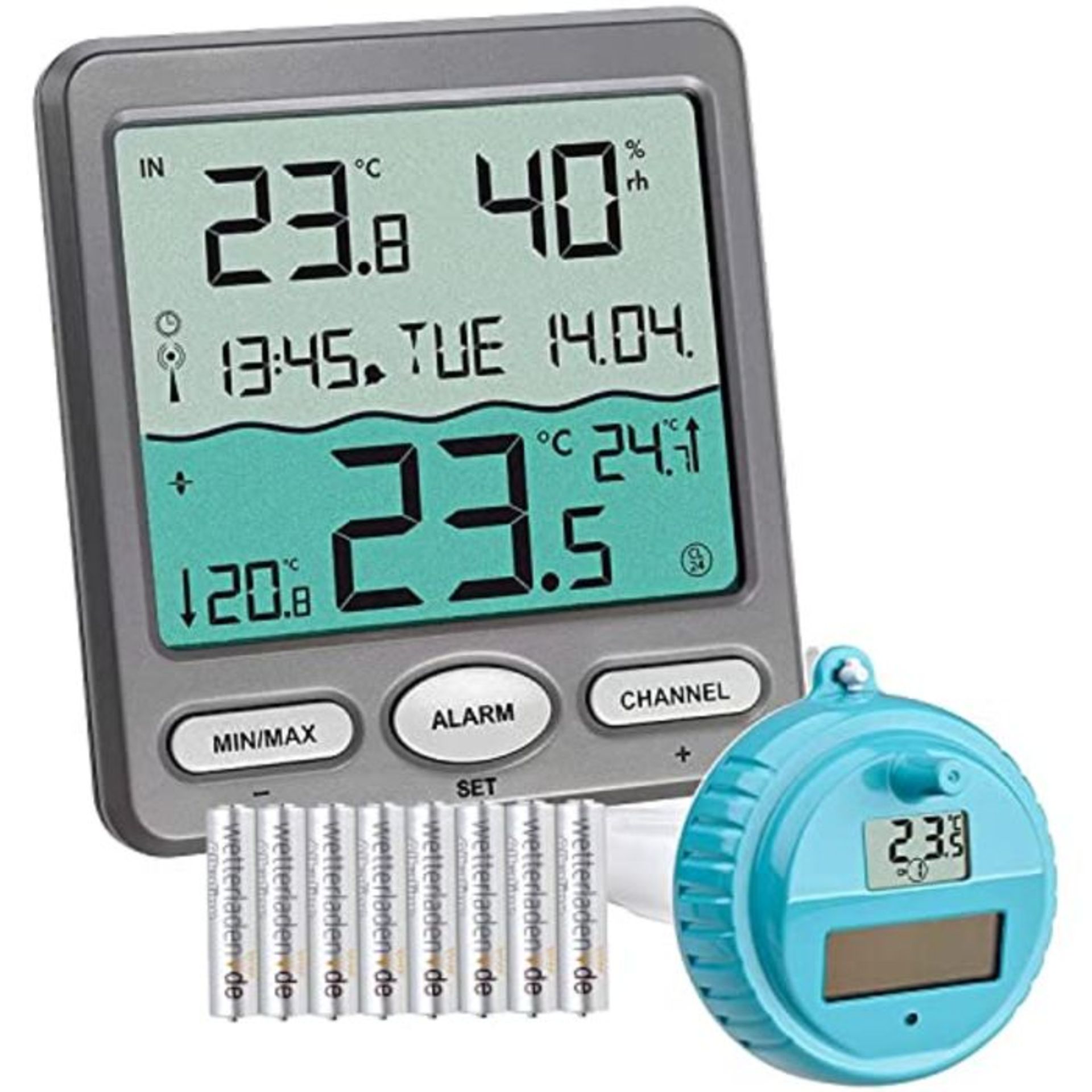 TFA-Dostmann Pool Thermometer VENICE 30,3056,10, for Monitoring of Temperature of Wate