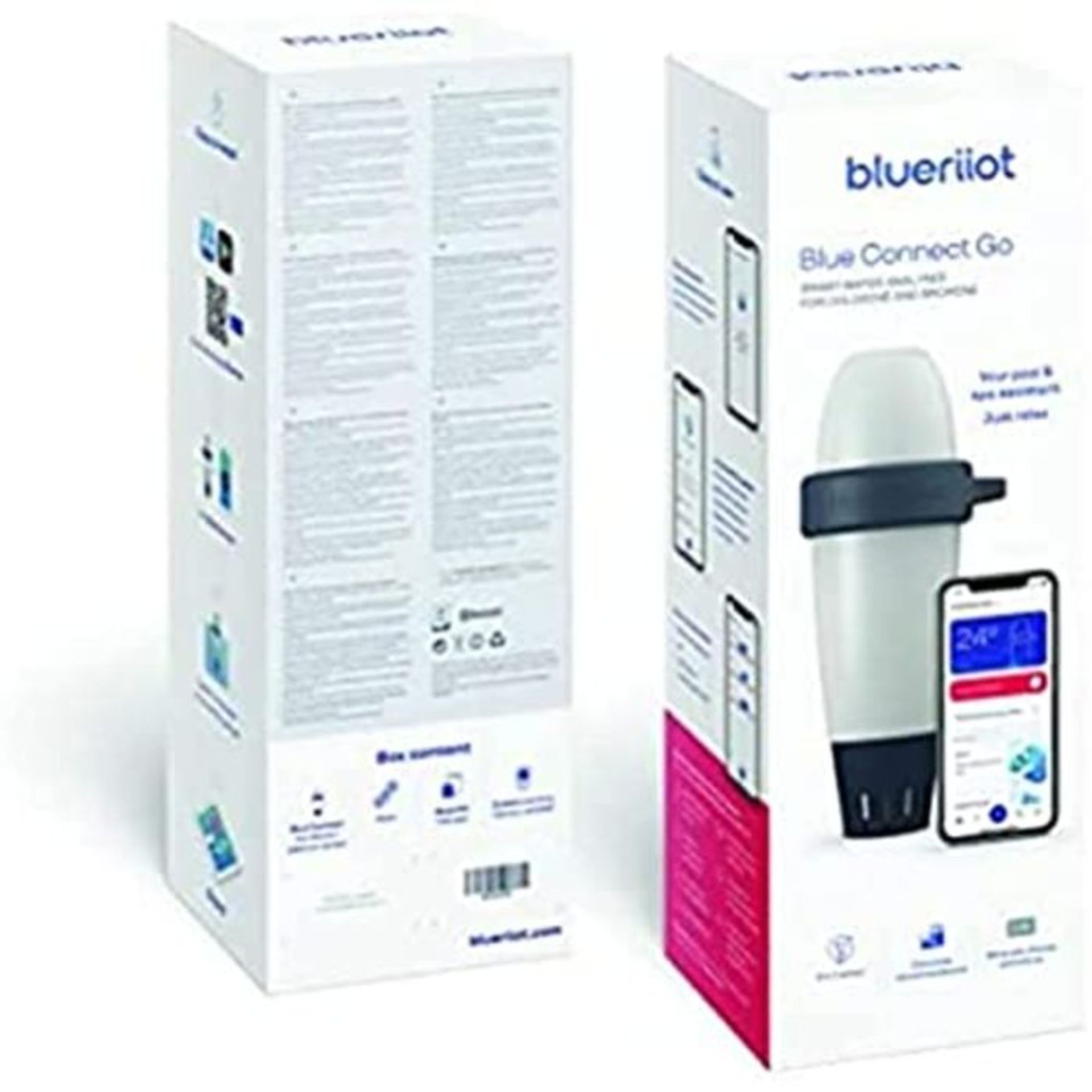 RRP £200.00 Blue Connect Go de Blueriiot  Gre 73014  Smart water analyzer that measures the