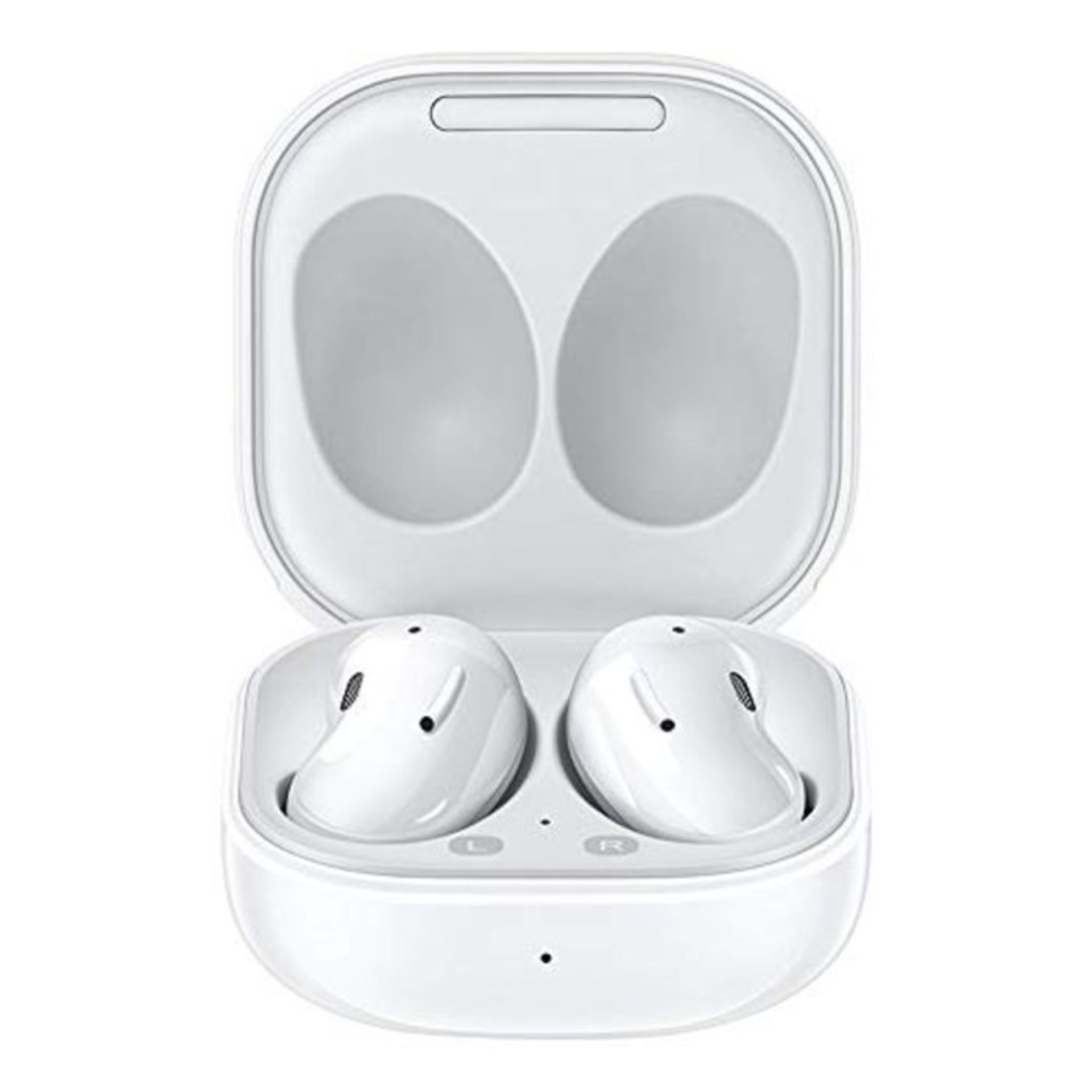 RRP £69.00 Samsung Galaxy Buds Live Wireless Earphones, 2 Year Manufacturer Warranty, Mystic Whit