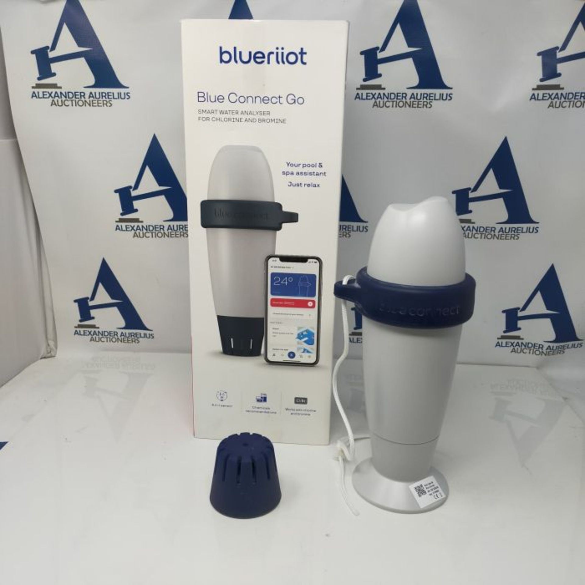 RRP £200.00 Blue Connect Go de Blueriiot  Gre 73014  Smart water analyzer that measures the - Image 2 of 2