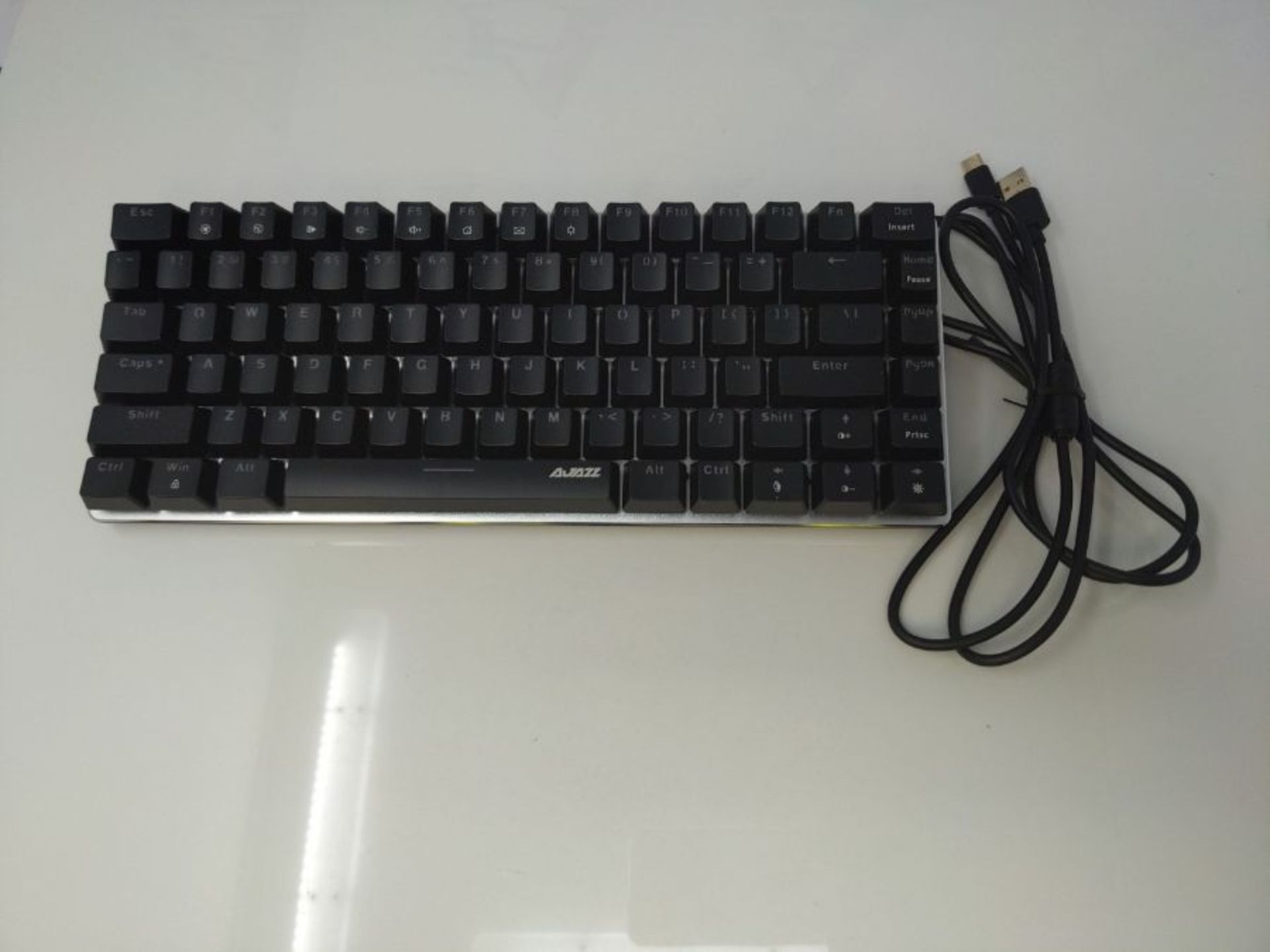 AJAZZ AK33 Tastiera Gaming Meccanica RGB, Keyboard Gaming con 16.8 milioni colorati 82 - Image 2 of 2