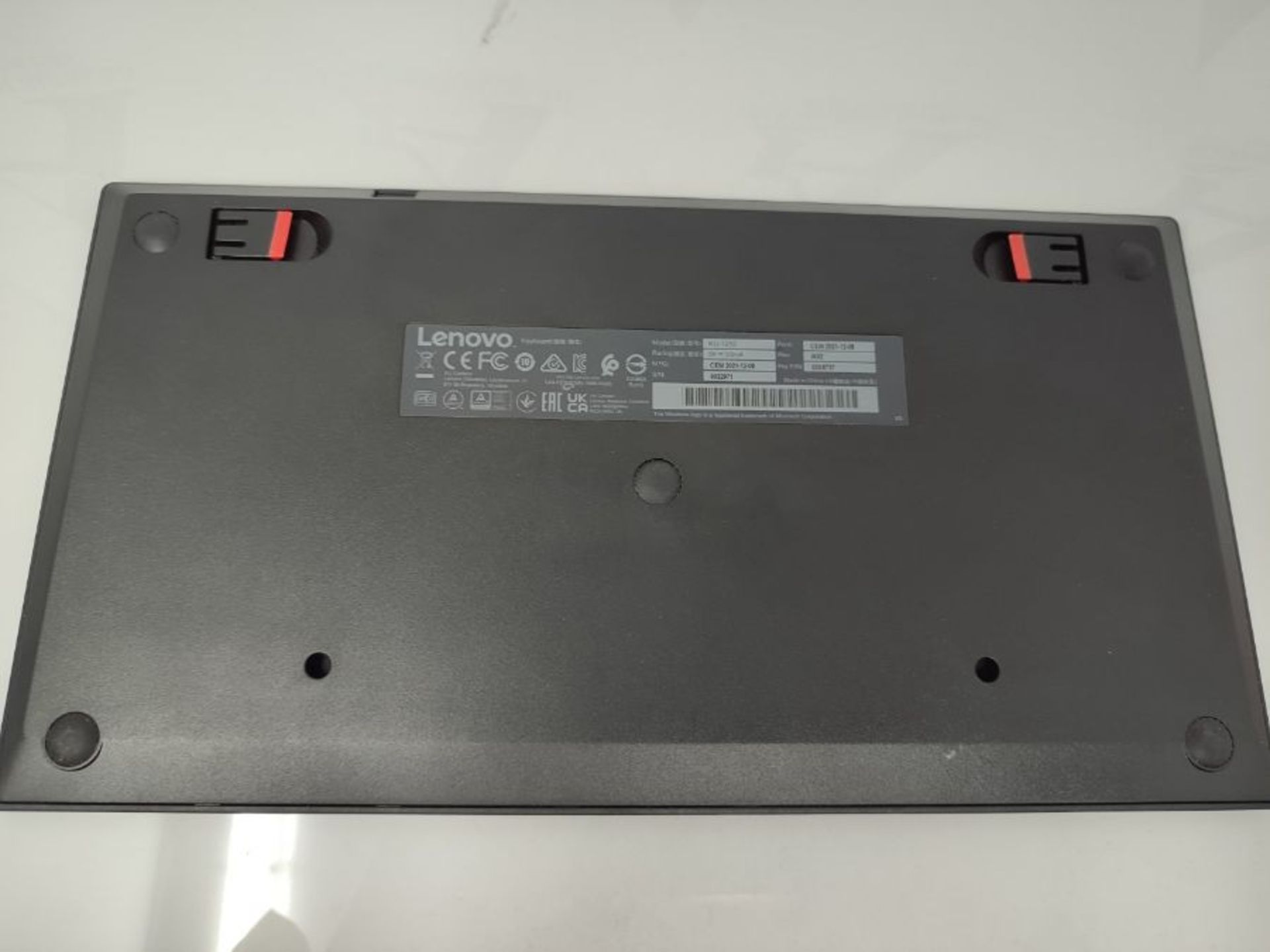 RRP £57.00 Lenovo 0B47202 ThinkPad Compact Keyboard (USB, TrackPoint, German Layout) black - Image 3 of 3