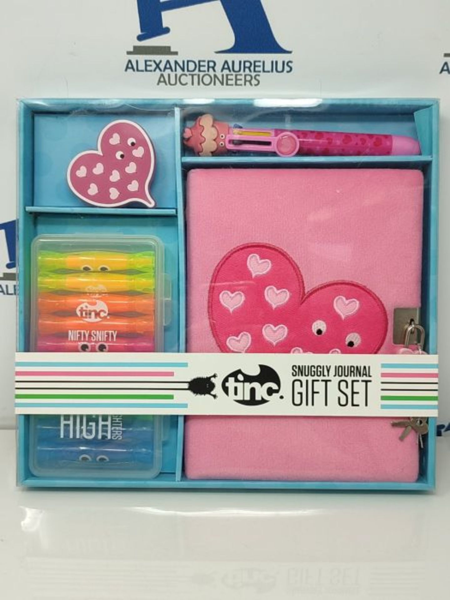 Tinc Notebook Gift Set for School or Home | Soft Notebook, Highlighters, Sharpener, Mu - Image 2 of 3