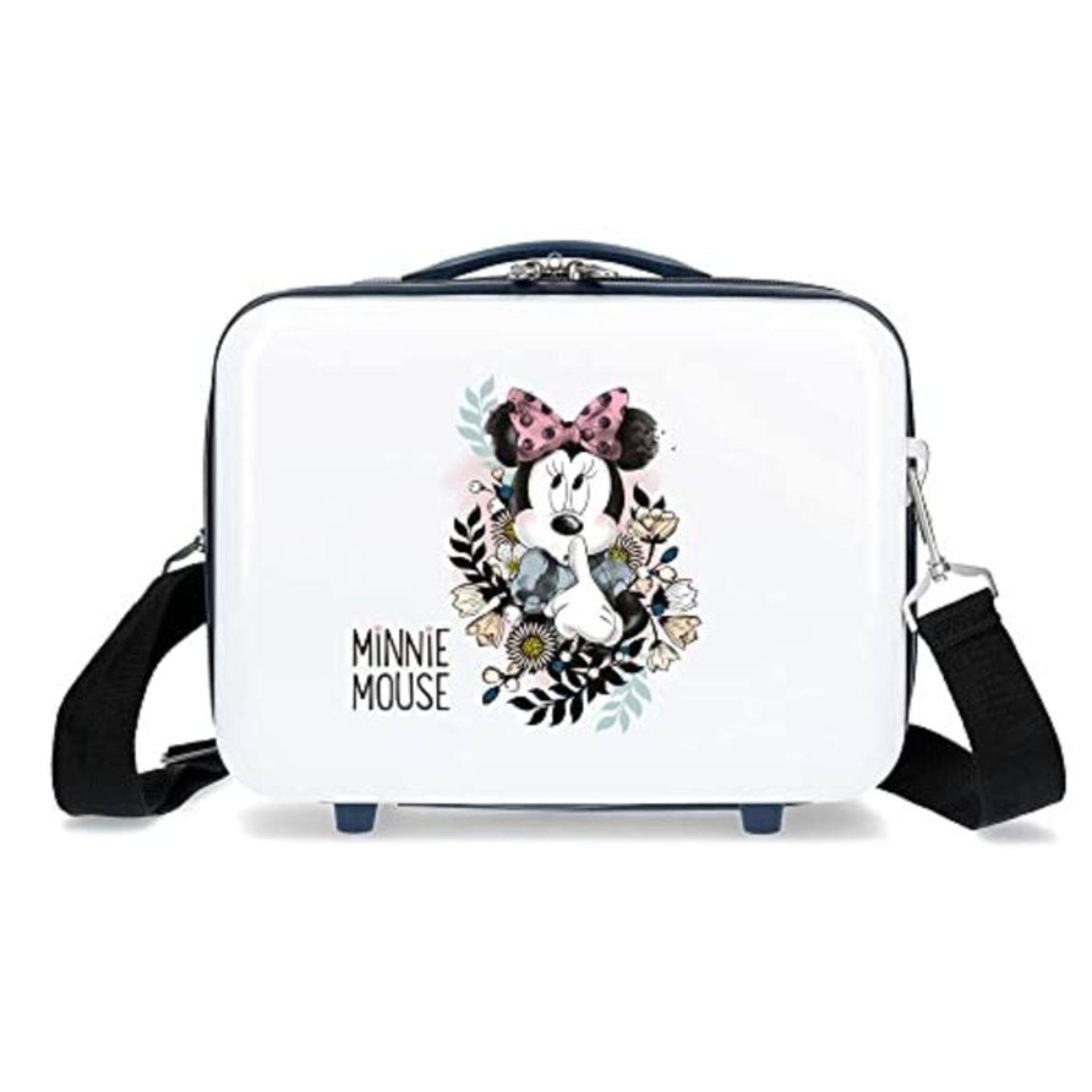 Disney Minnie Style Adaptable Beauty Case White 29x21x15 cms ABS