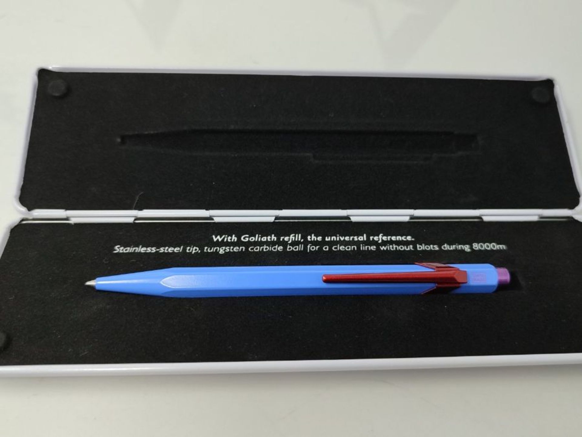 Caran d'Ache 849 Ballpoint Pen 'Claim Your Style' Edition 2 - Cobalt Blue - Image 2 of 2