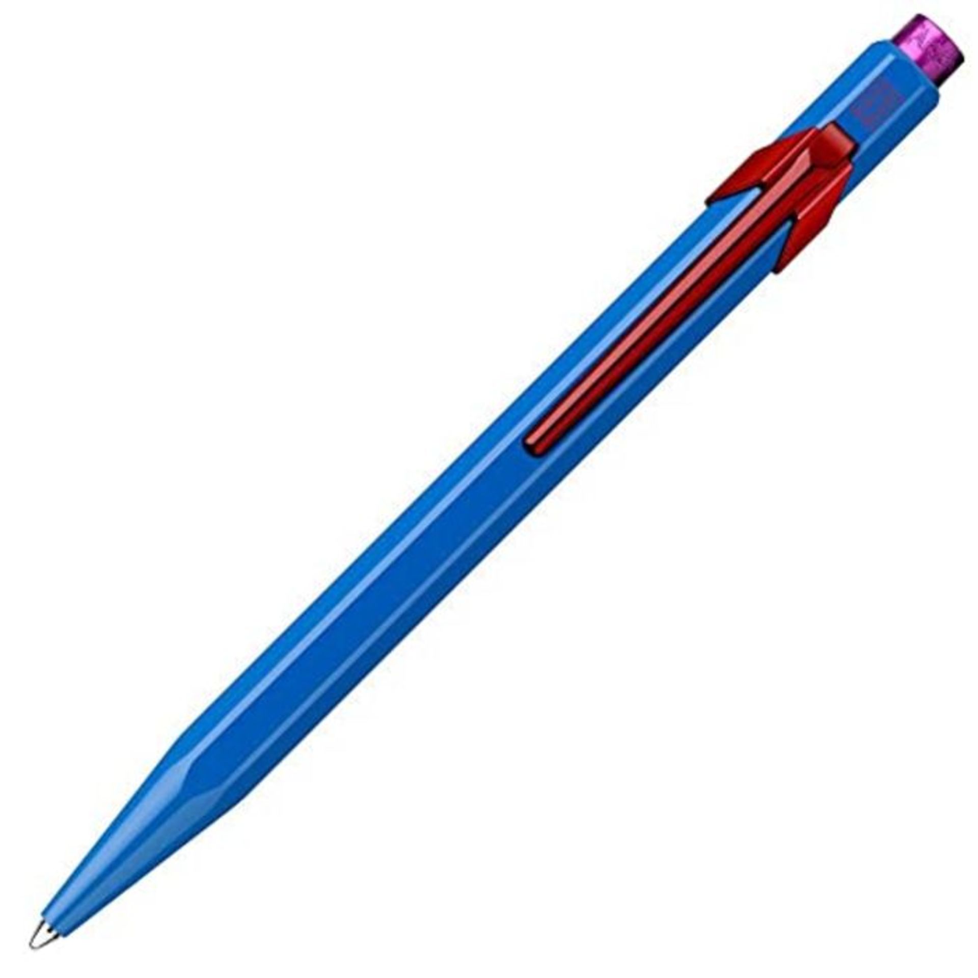 Caran d'Ache 849 Ballpoint Pen 'Claim Your Style' Edition 2 - Cobalt Blue