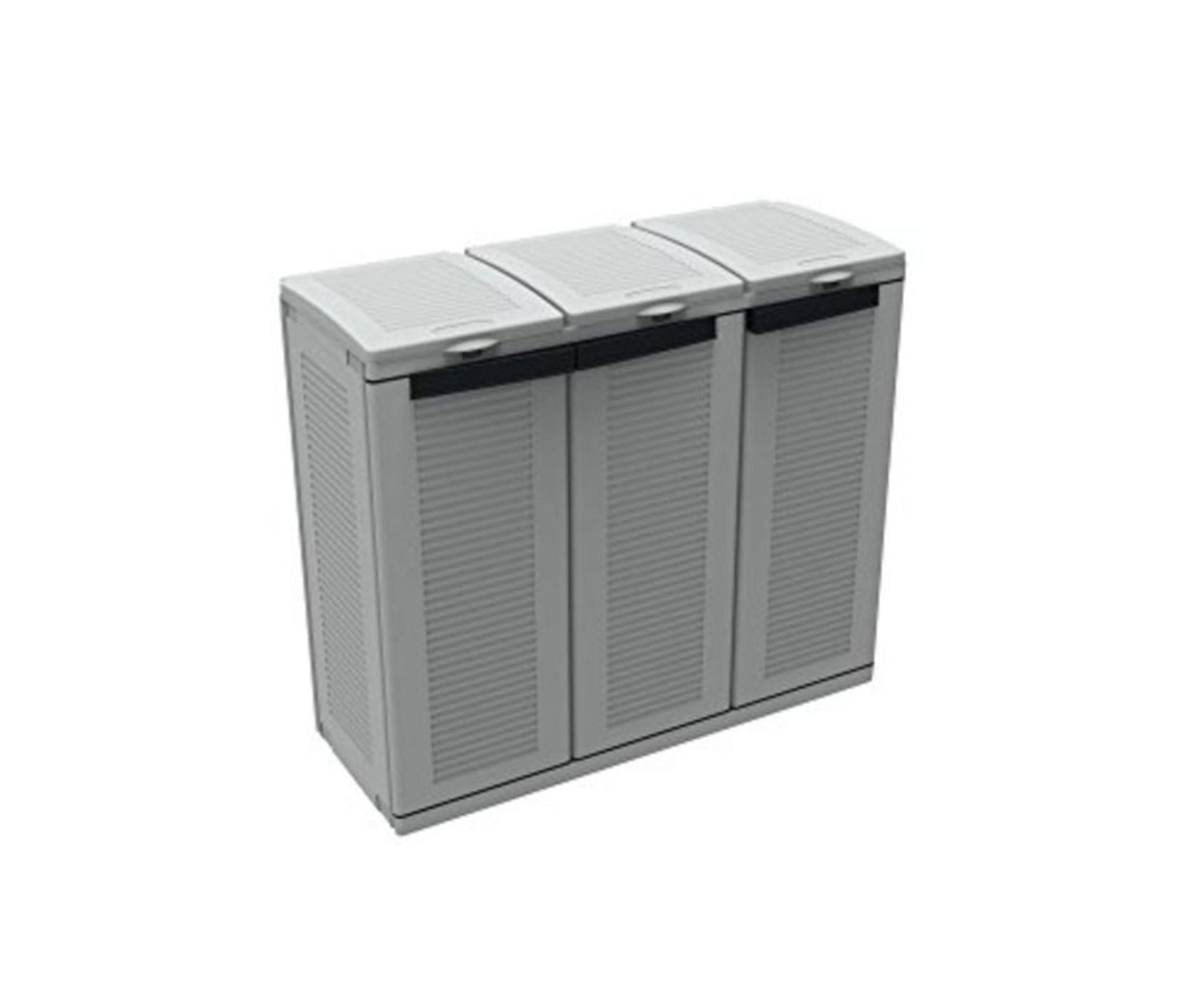 RRP £74.00 Terry, Ecocab 3, Cabinet for Selective Waste Collection, 3 Compartments - 102x39x88.7