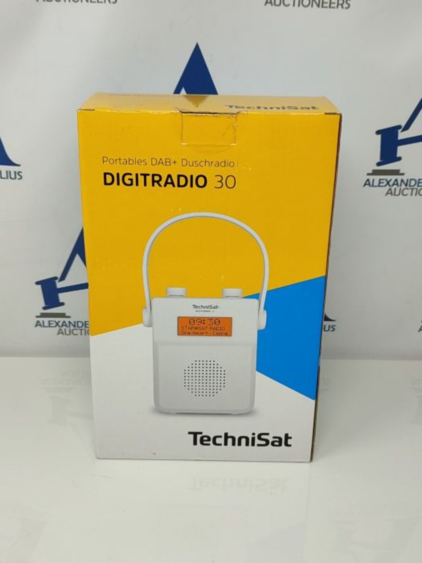 RRP £66.00 TechniSat Digittradio 30 Waterdichte DAB+ douche-radio (FM, DAB digitale radio, ge?nte