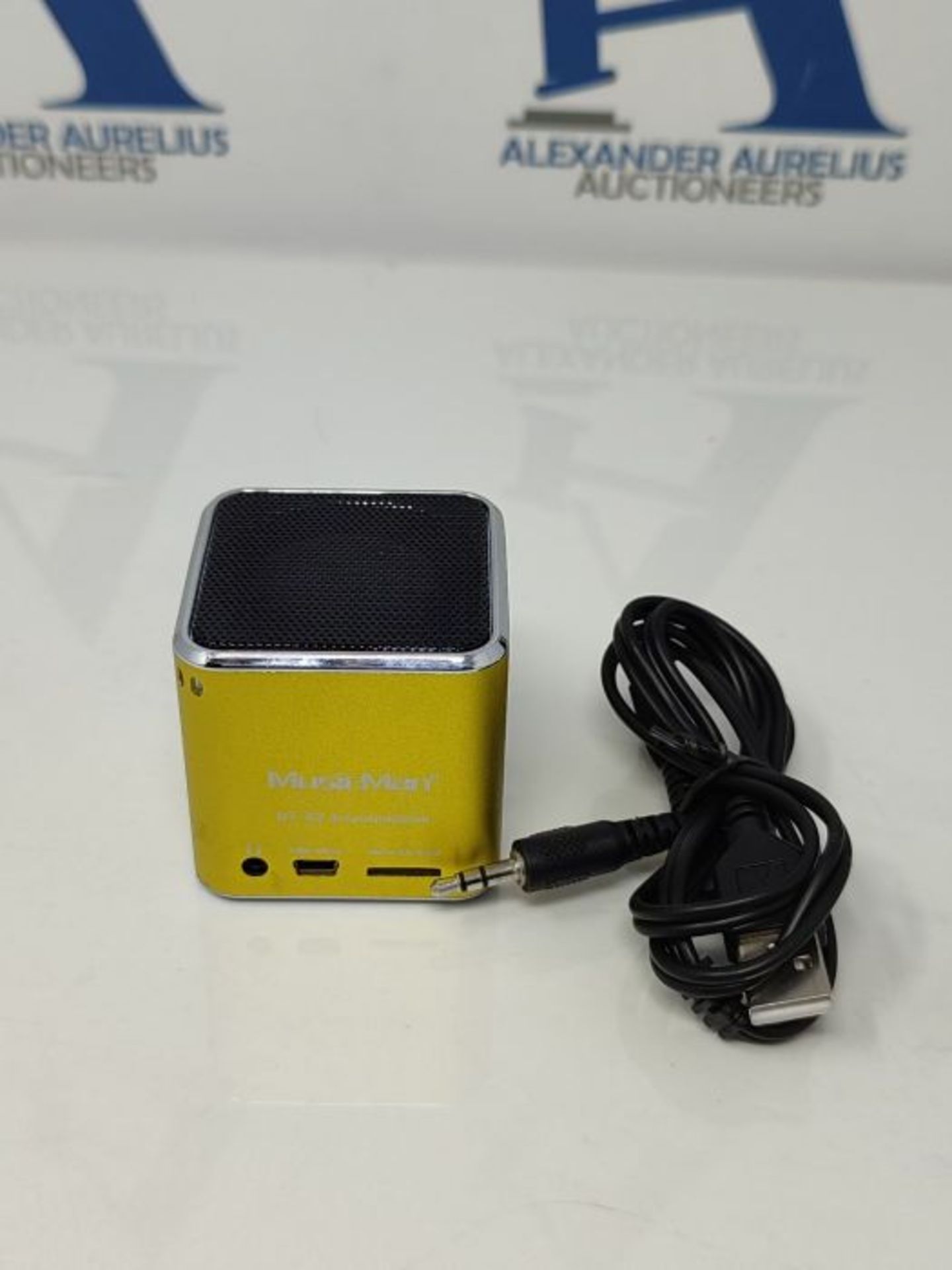 MusicMan Portable Mini Bluetooth Speaker Sound MicroSD Card Support Compact Mobile Sou - Image 2 of 2