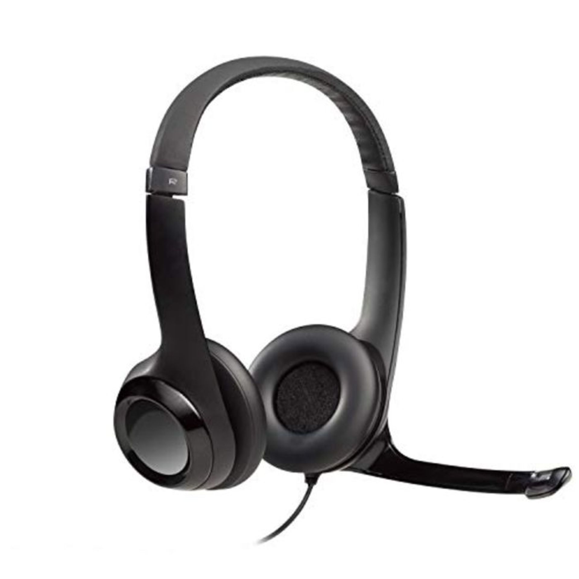 Logitech H390 Wired Headset, Stereo Headphones with Noise-Cancelling Microphone, USB, - Image 2 of 4