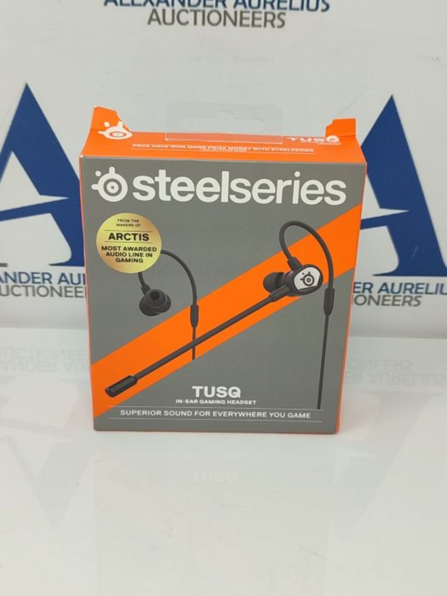 SteelSeries Tusq - In-Ear Mobile Gaming Headset - Dual Microphone With Detachable Boom - Image 2 of 3