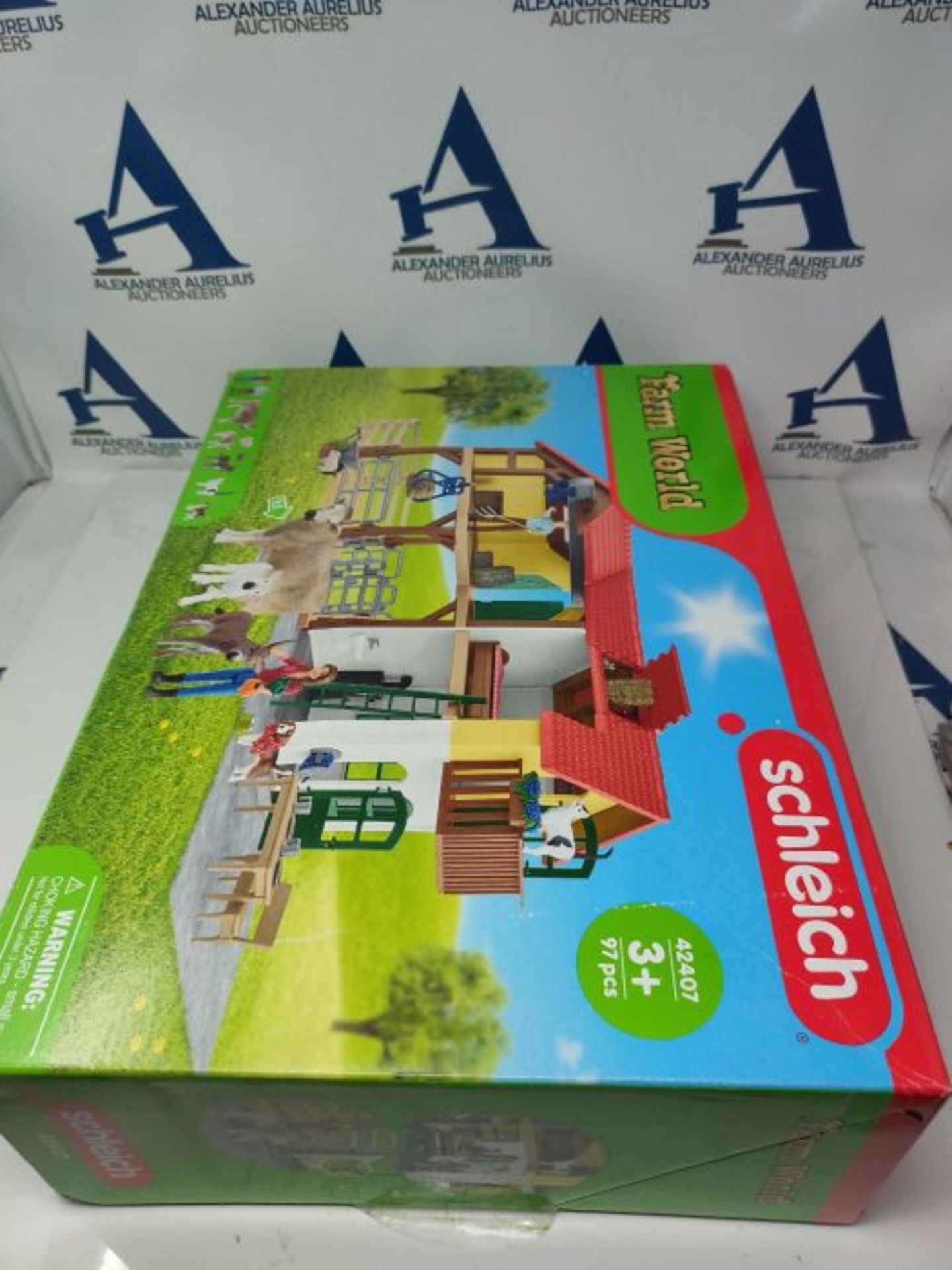 RRP £59.00 SCHLEICH 42407n Large Farm House Farm World Toy Playset for children aged 3-8 Years - Image 2 of 3