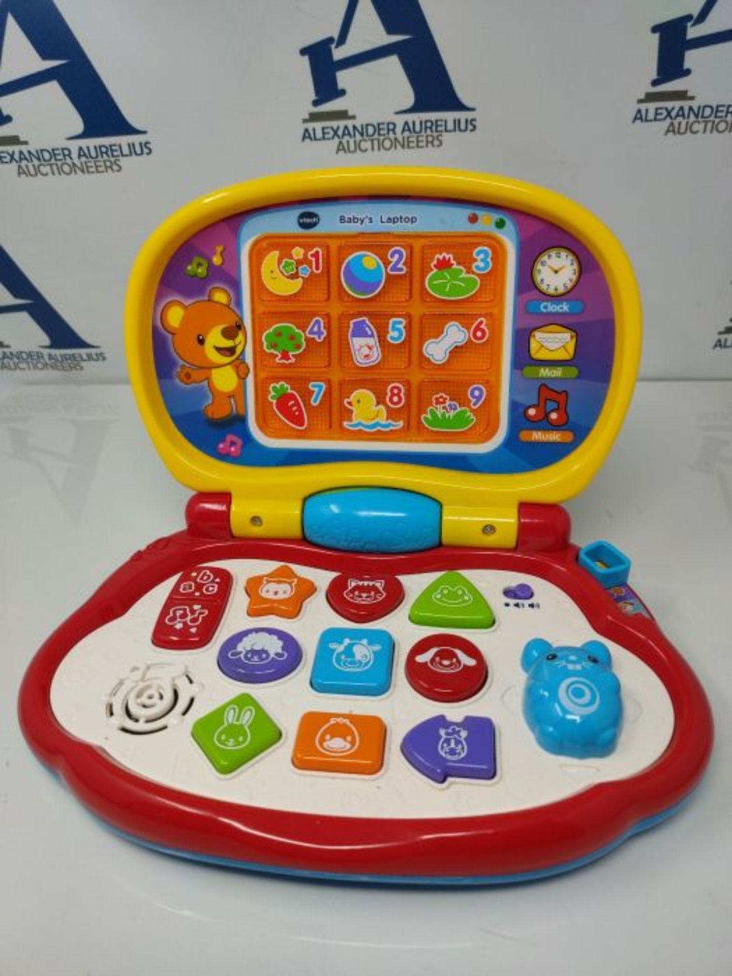 VTech Baby Laptop, Colourful Kids Laptop with LCD Screen, Sound Effects, Phrases and S - Image 3 of 3