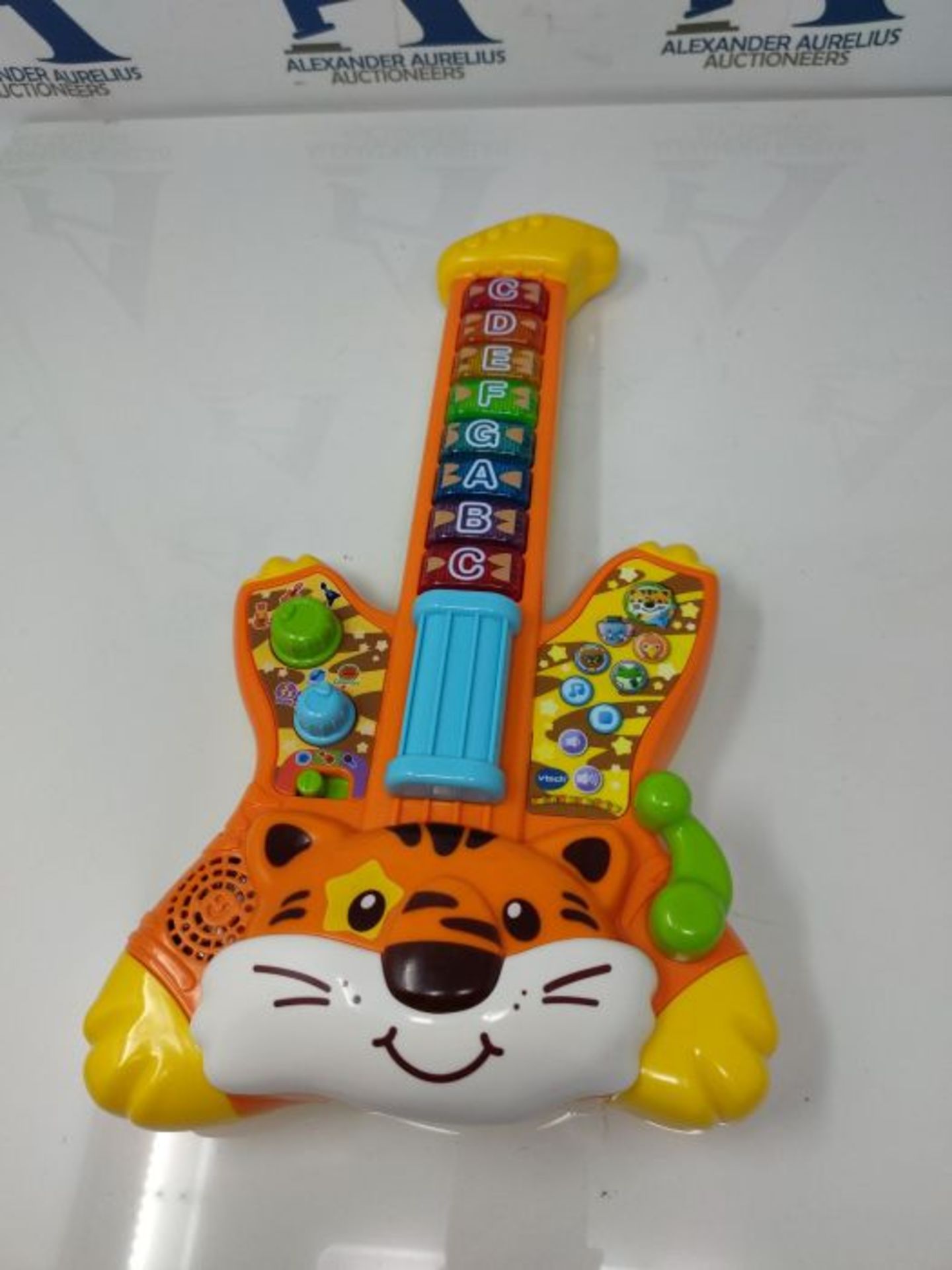 VTech Safari Sounds Guitar, Toddler Musical Toy with Songs, Melodies and Animal Sounds