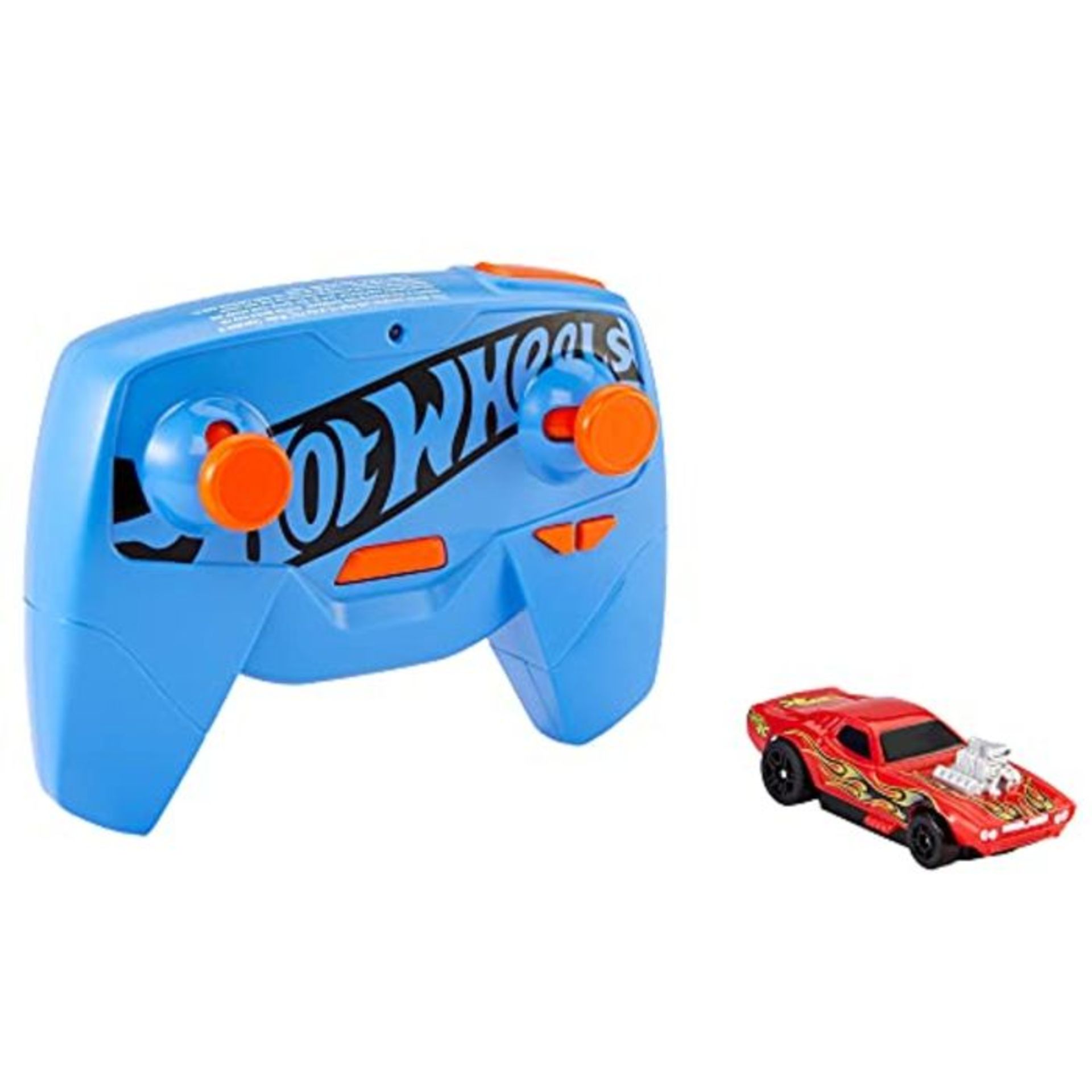 Hot Wheels R/C 1:64 Scale Rechargeable Radio-Controlled Racing Cars for On- or Off-Tra