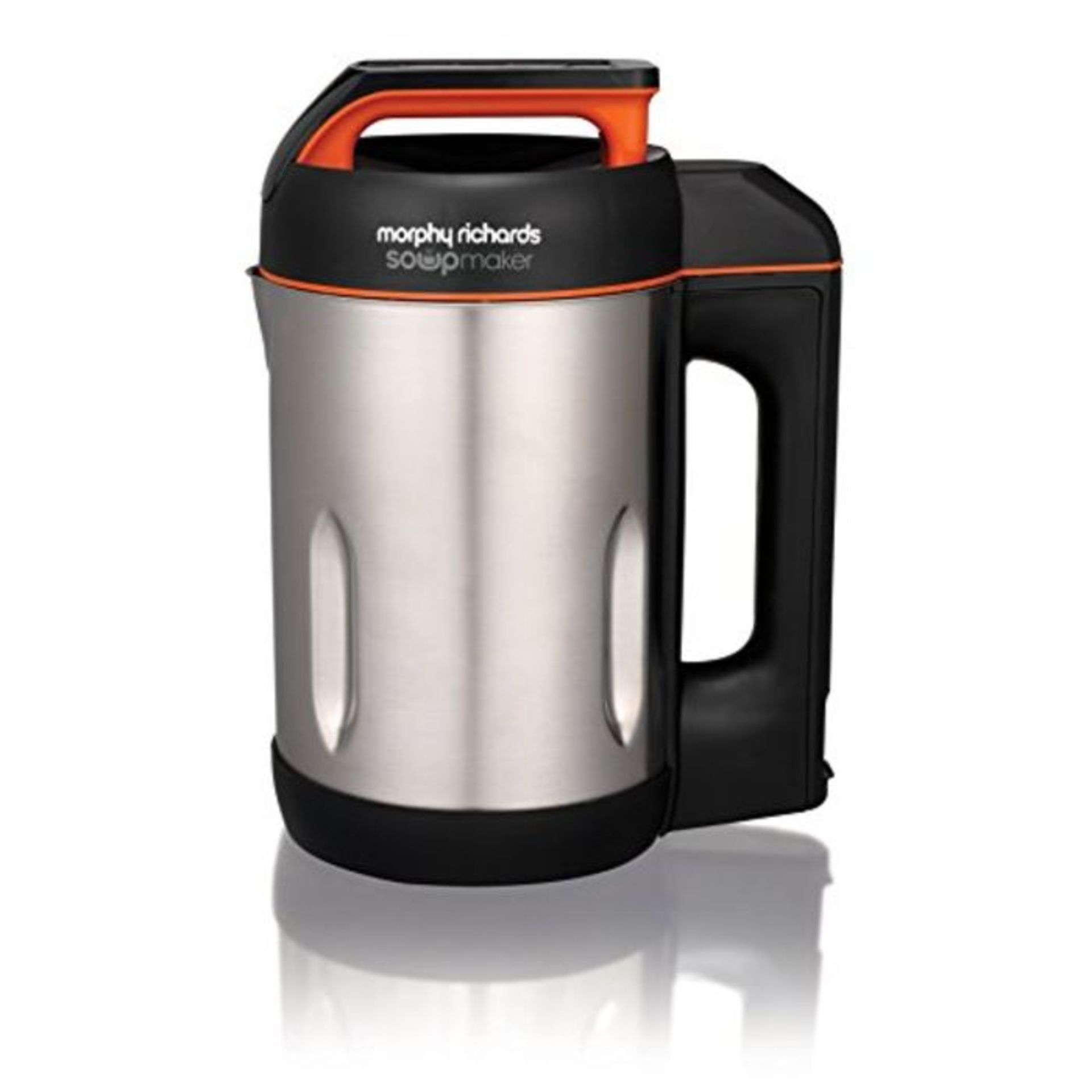 RRP £84.00 Morphy Richards Soup Maker - Metal - 1.6L - Stainless Steel - 501022