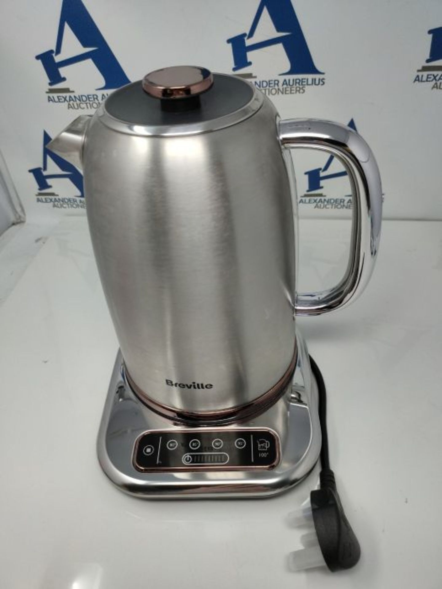 RRP £64.00 Breville Temperature Select Electric Kettle | 1.7 L | 3kW Fast Boil | Smart Digital Co - Image 3 of 3