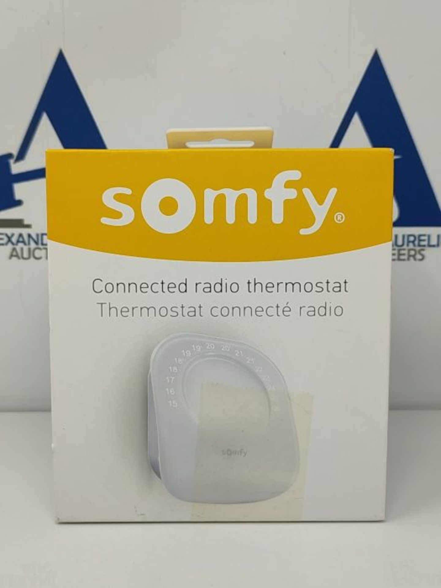 RRP £160.00 somfy Radio Connected Thermostat, White, Norme - Image 2 of 3