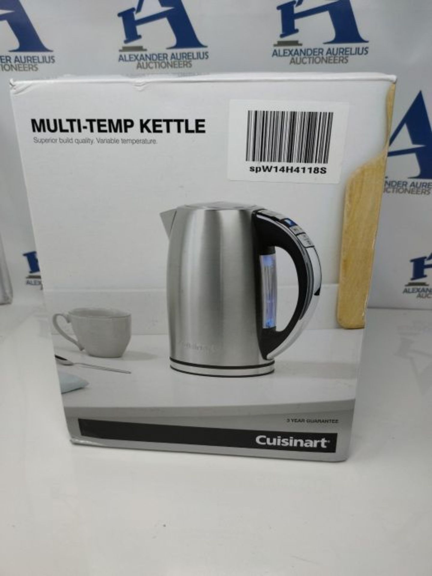 RRP £94.00 Cuisinart Signature Collection Multi-Temp Jug Kettle | 1.7L Capacity | Stainless Steel - Image 2 of 3