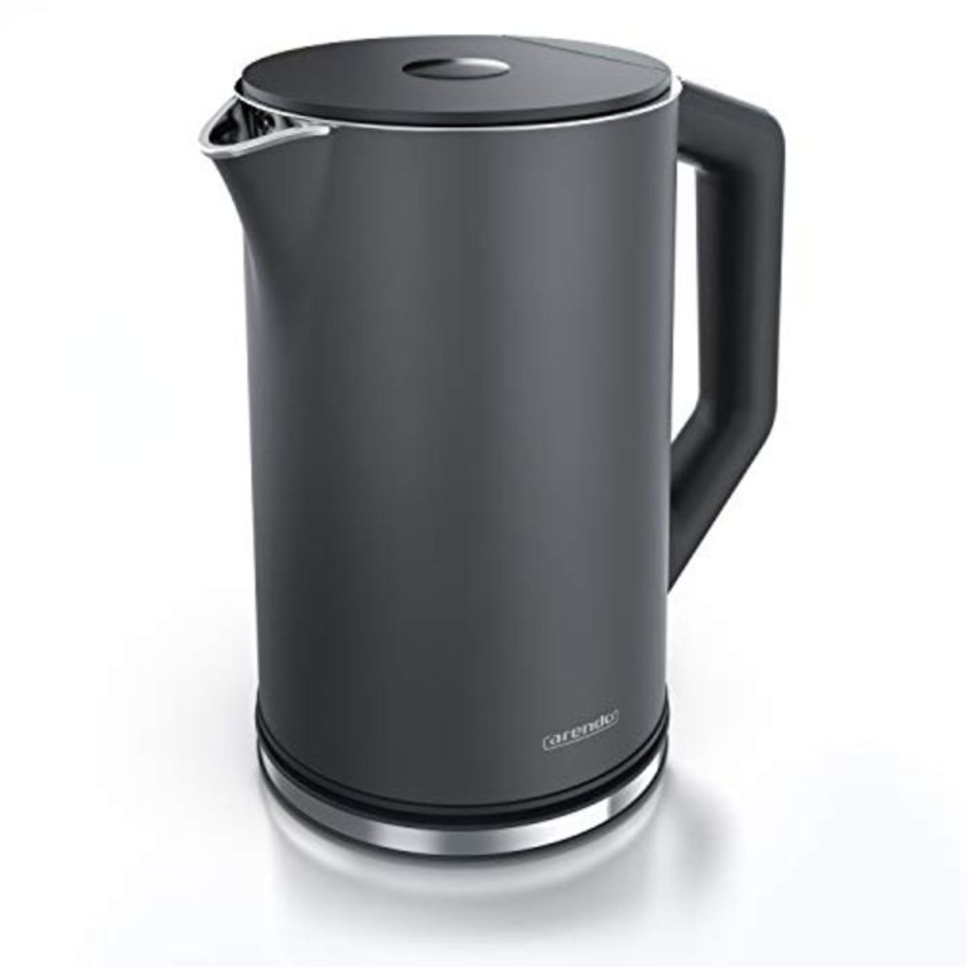 Arendo - Electric Kettle 1.5 L Cordless - Energy Saving due to Temperature Control fro