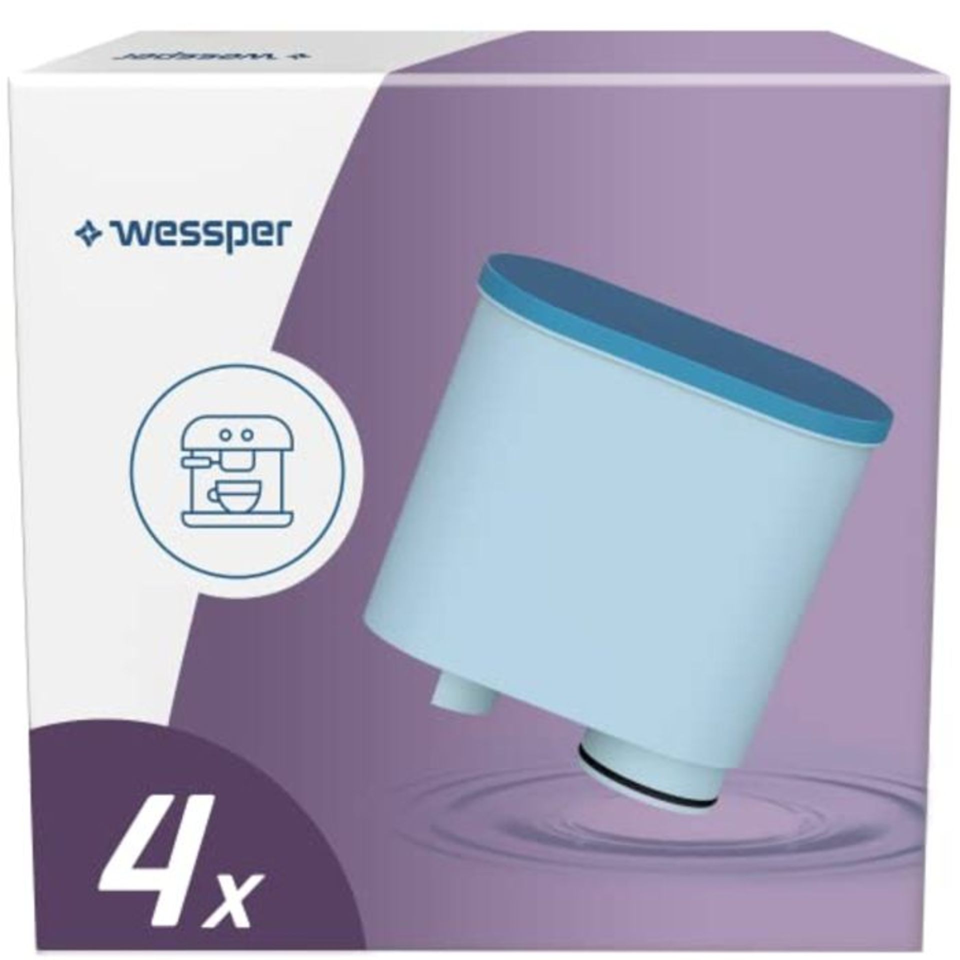 Wessper WES040 Water Filter, Plastic