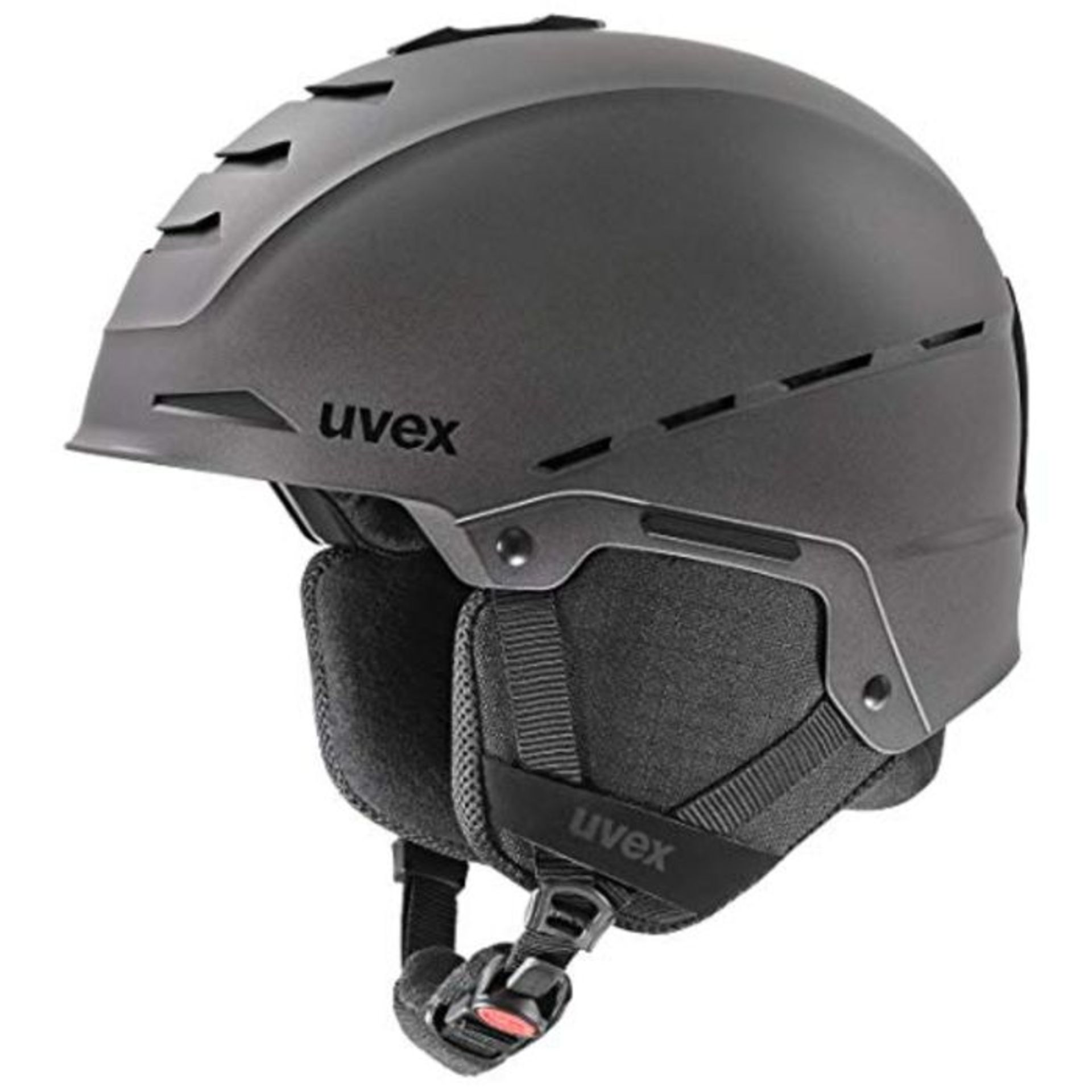 RRP £85.00 [CRACKED] uvex UnisexÂ - Erwachsene, legend Skihelm, anthracite mat, 52-55 cm