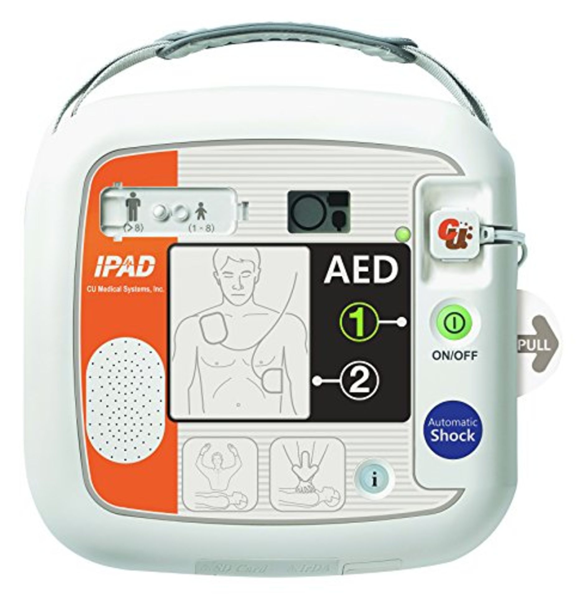 RRP £1206.00 iPAD SP1 AED Fully Automatic Defibrillator