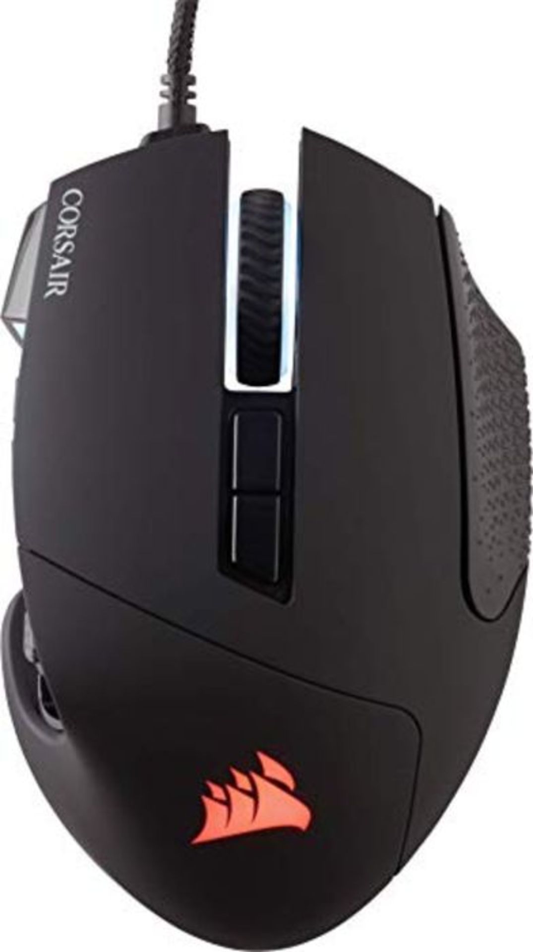 RRP £74.00 Corsair Scimitar Pro RGB Optical MMO Gaming Mouse (16,000 DPI Optical Sensor, 12 Progr