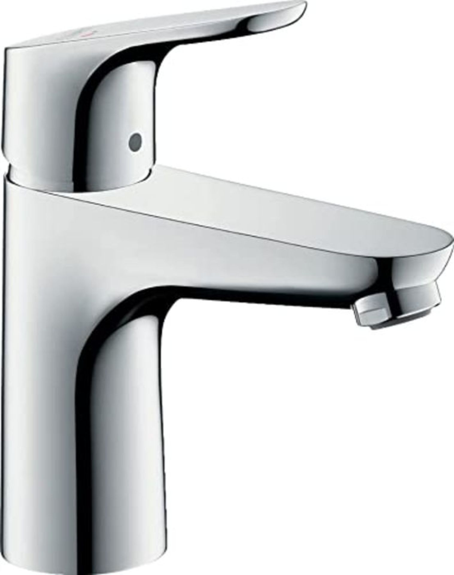 RRP £115.00 hansgrohe Focus basin mixer tap 100 with CoolStart energy saving function and pop up w