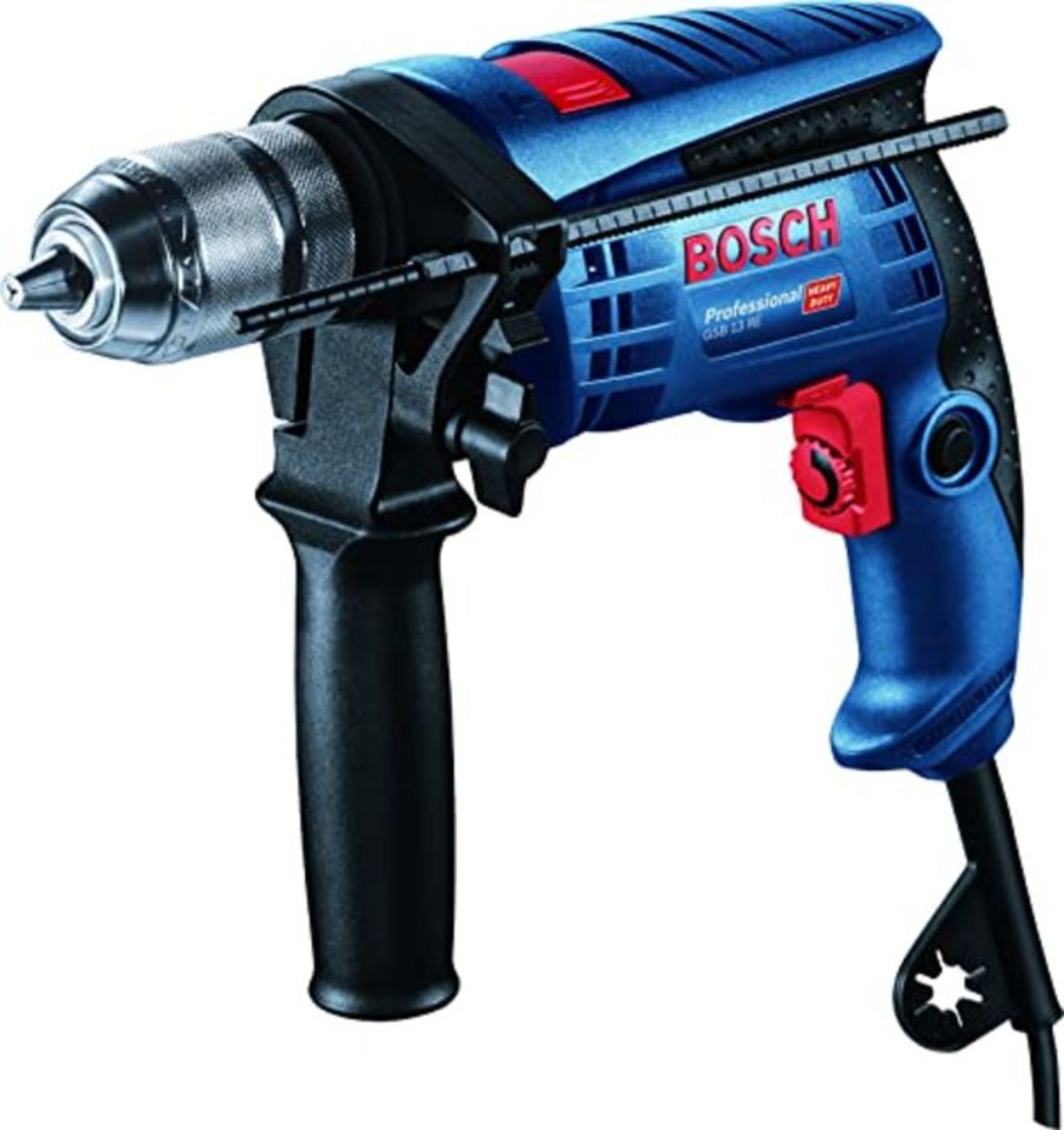 RRP £51.00 Bosch Professional impact drill GSB 13 RE (600 watts, incl. depth stop 210 mm, keyless