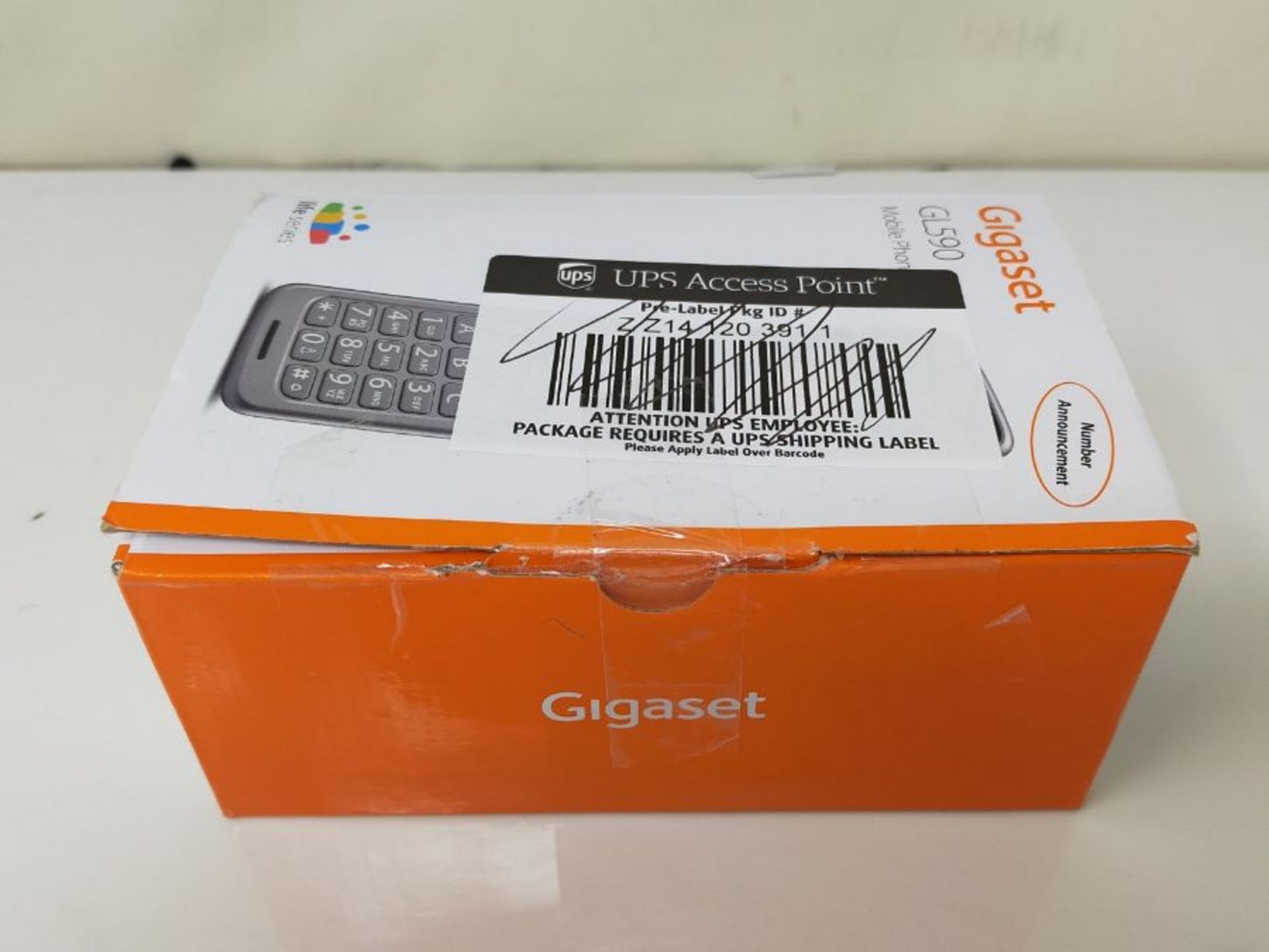 RRP £52.00 Gigaset GL590 7.11 cm (2.8") 113 g Silver Senior phone GL590, Clamshell, Dual SIM, 7.1 - Image 2 of 3