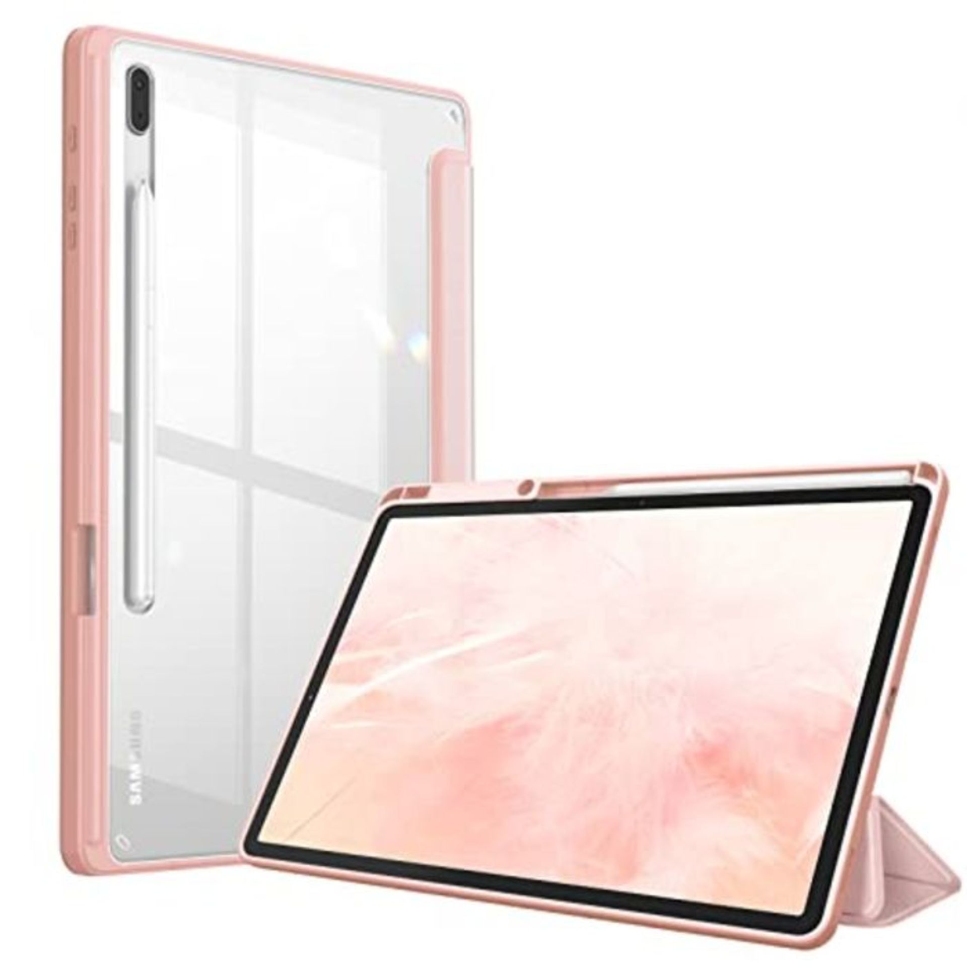 FINTIE Hybrid Slim Case for Samsung Galaxy Tab S7 FE 12.4 inch 2021 (SM-T730/T733/T736