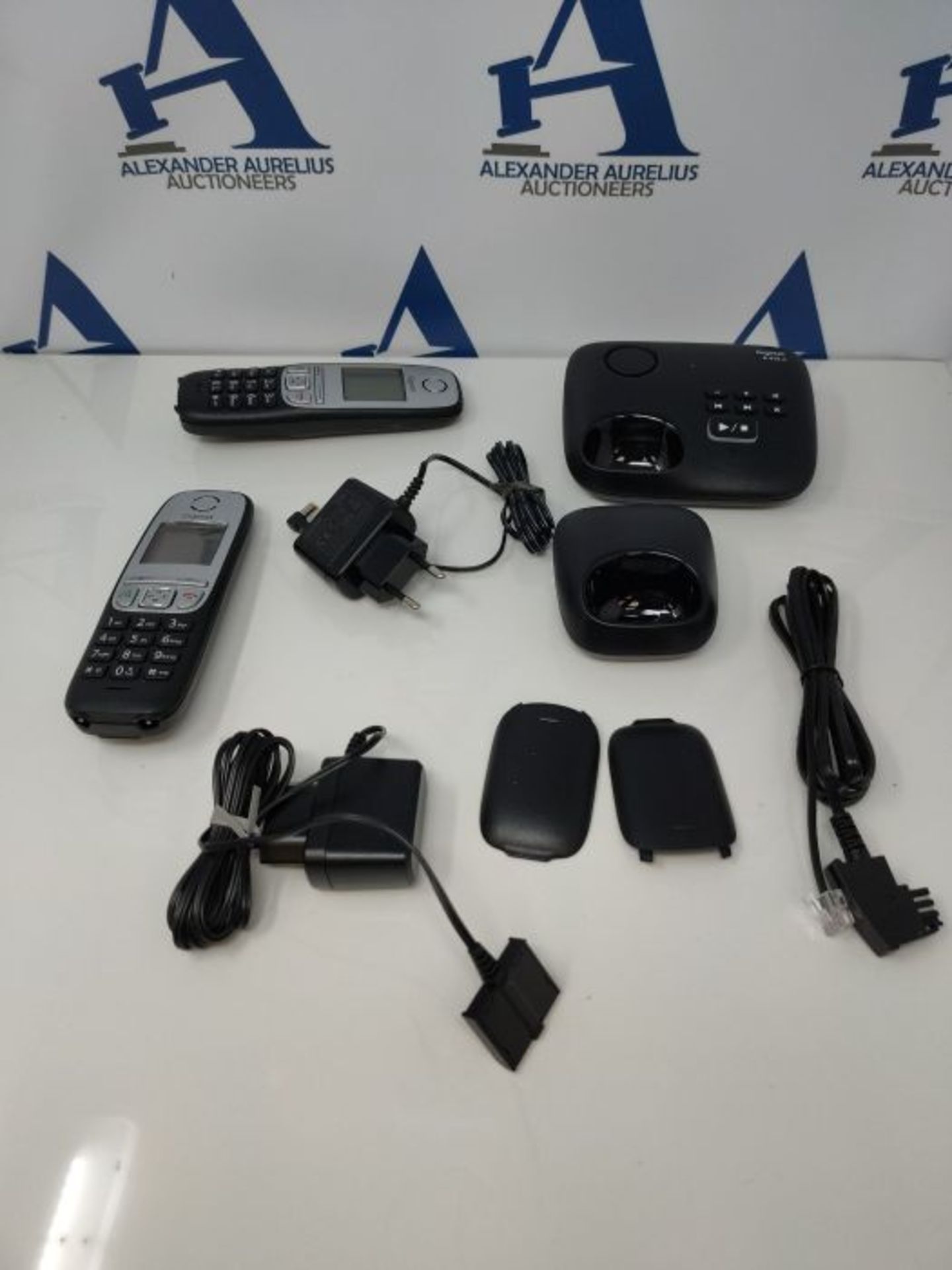 RRP £53.00 Gigaset A415A Duo Cordless Phone - Black [German Version] - Image 2 of 2