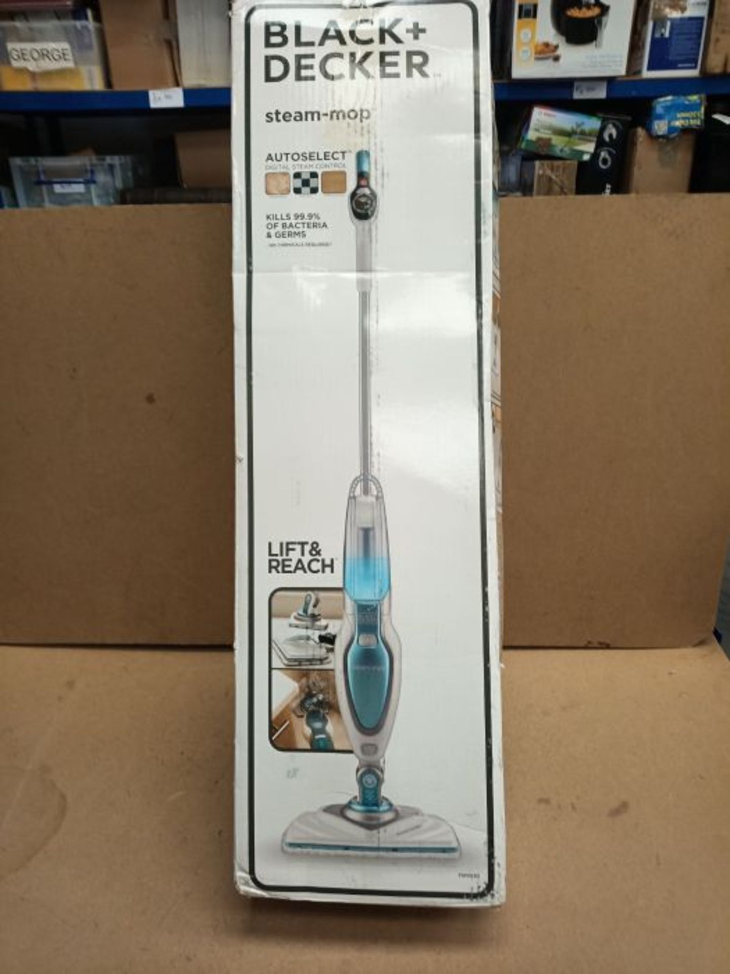 RRP £165.00 Black and Decker FSM1630 Steam Mop - Image 2 of 3