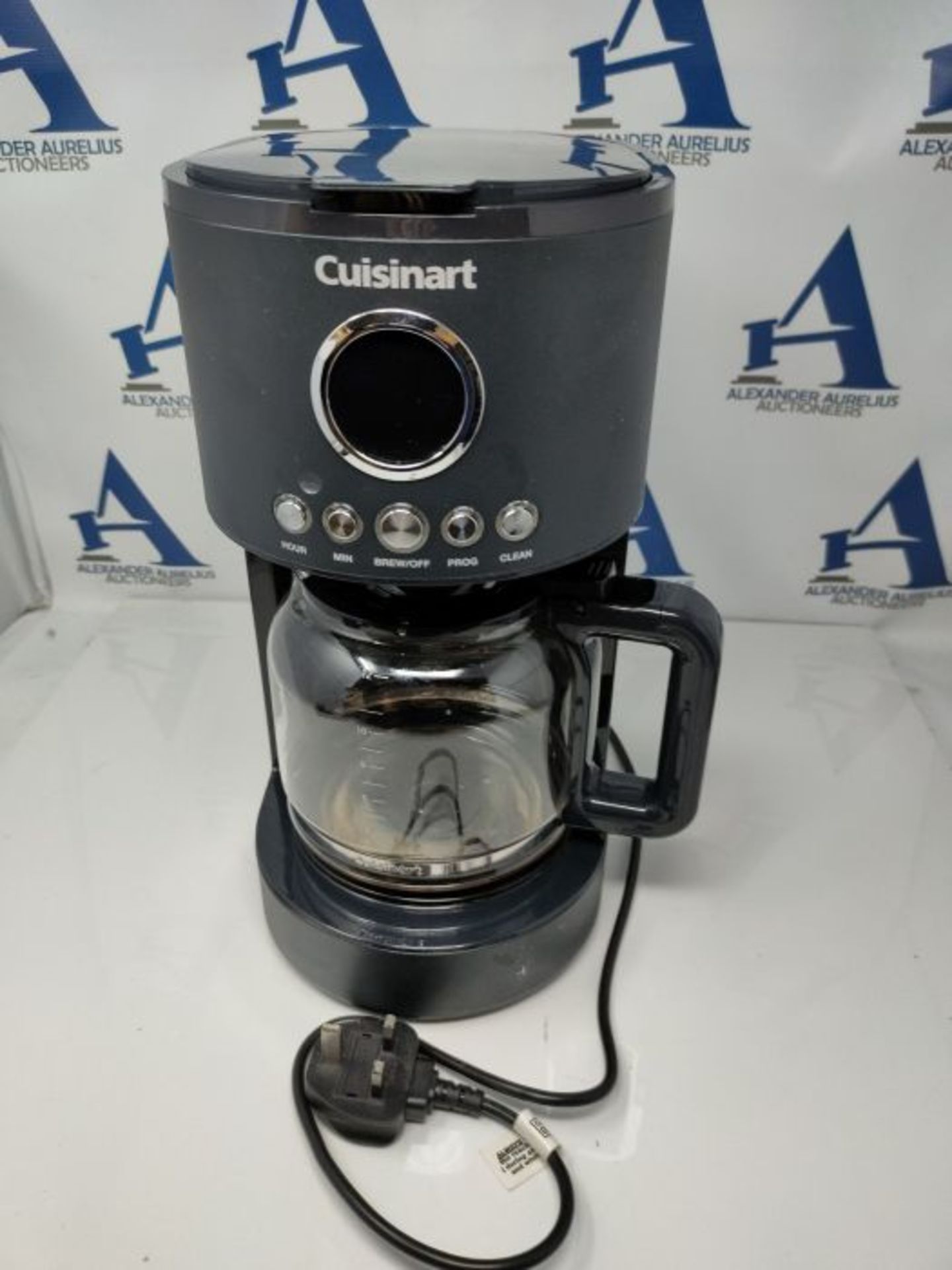 RRP £78.00 Cuisinart Filter Coffee Machine| Instant Coffee | 2L Capacity | Slate Grey | DCC780U - Image 3 of 3
