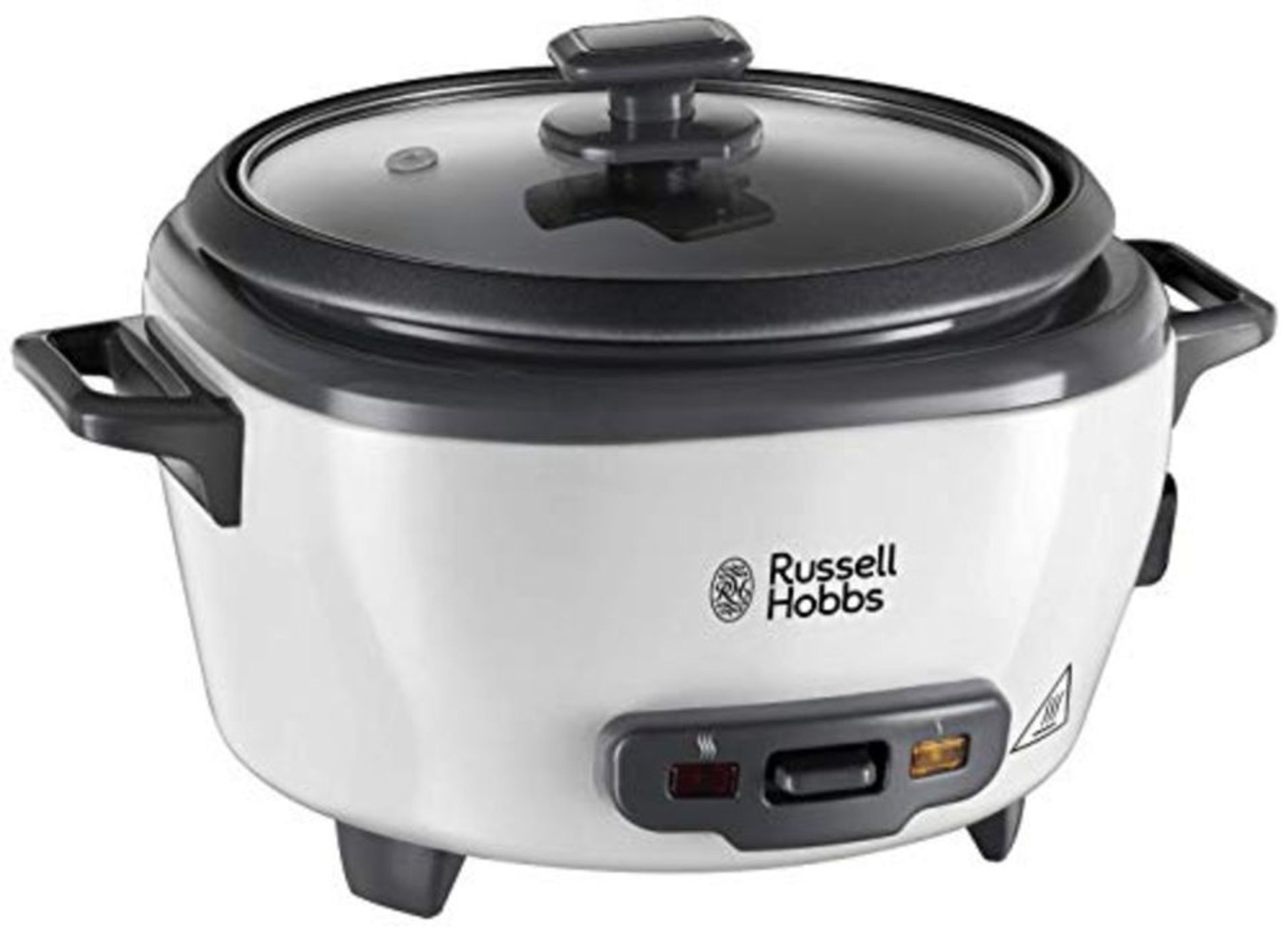 Russell Hobbs 27030 Medium Rice Cooker, Metal, 300 W, 1.2 kilograms, White