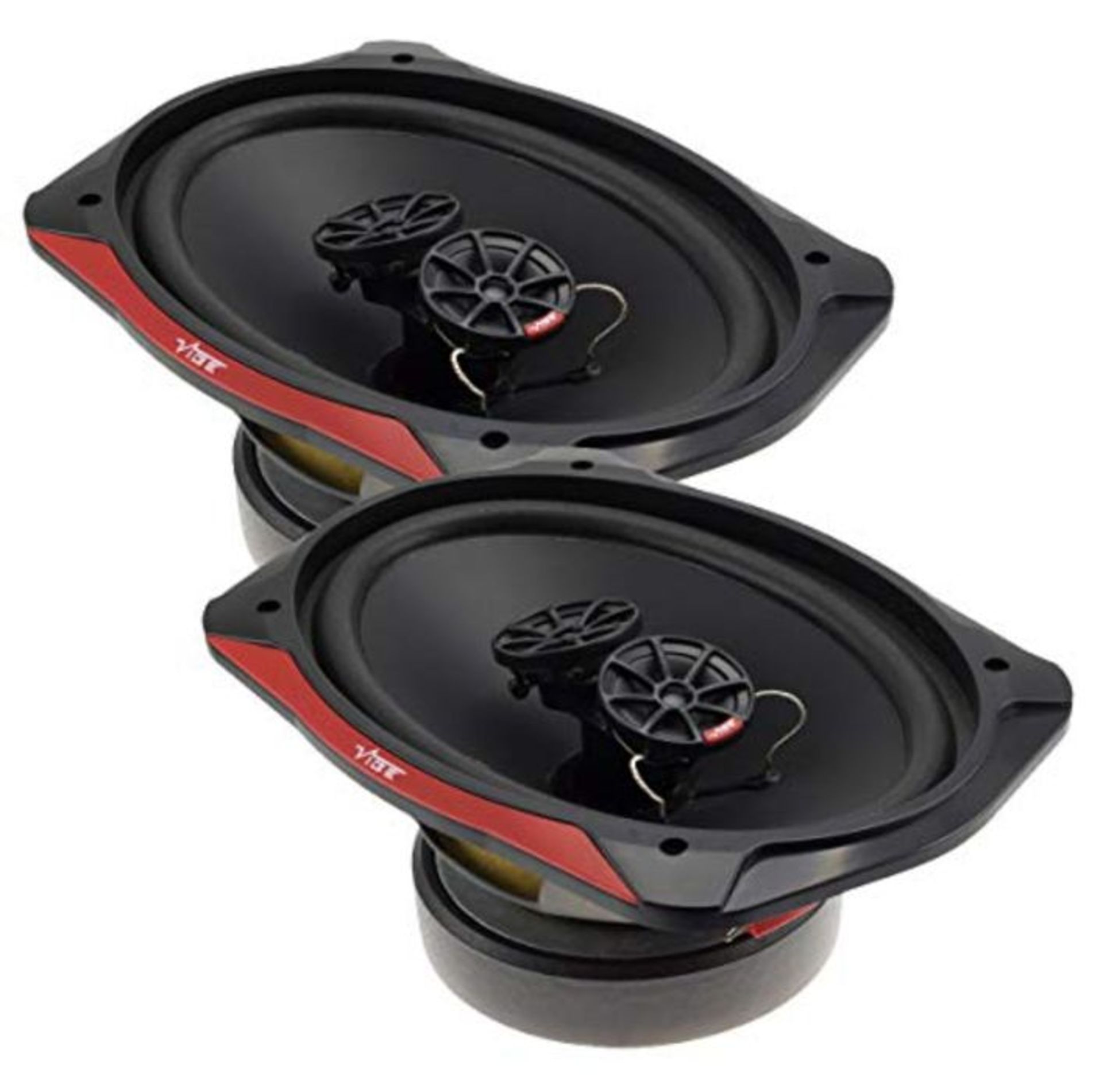 RRP £59.00 VIBE Audio Slick 6 x 9 Triaxial speaker - 160/480 W (RMS/MAX), Black