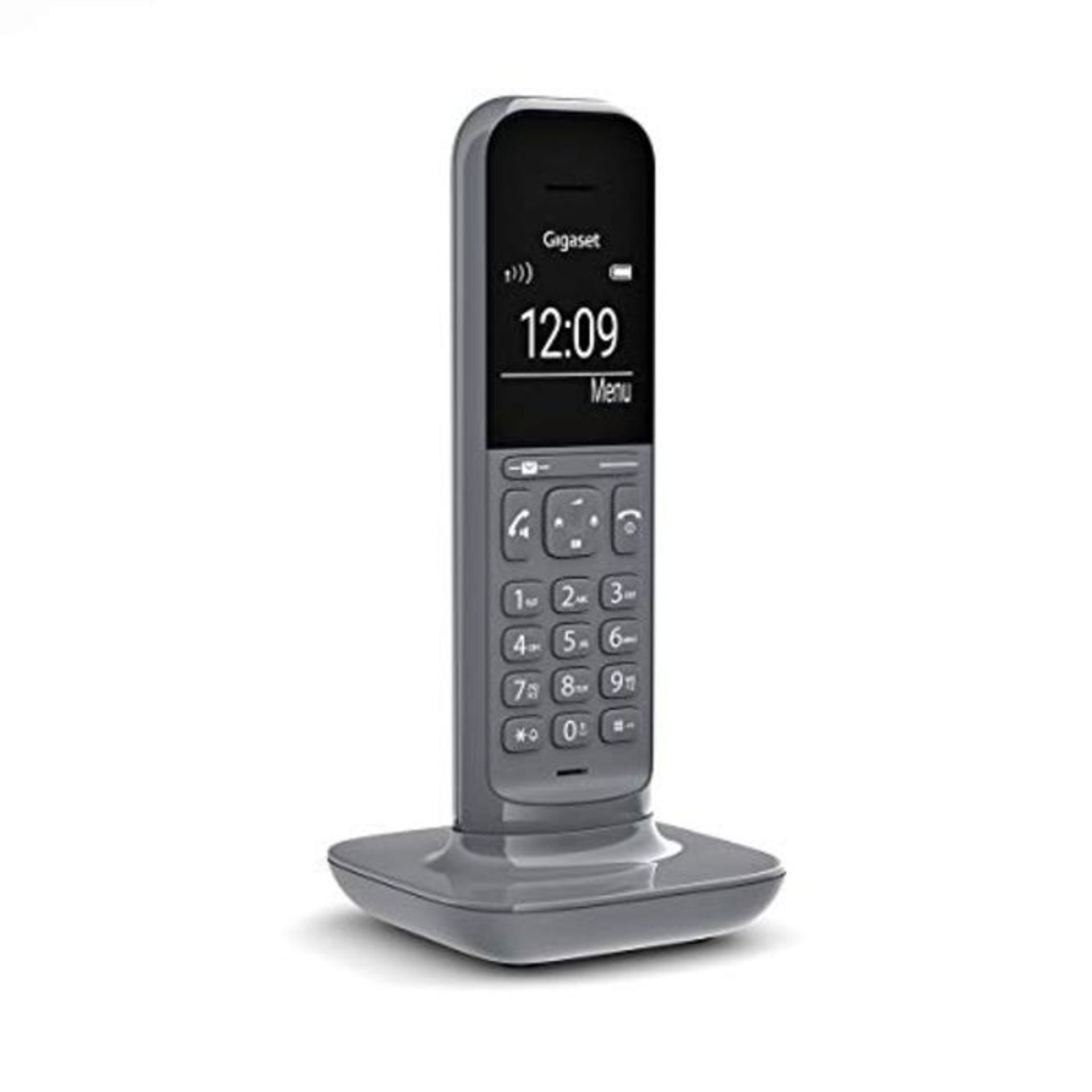 RRP £65.00 Gigaset CL390 Analog/DECT telephone Grey [German Version]