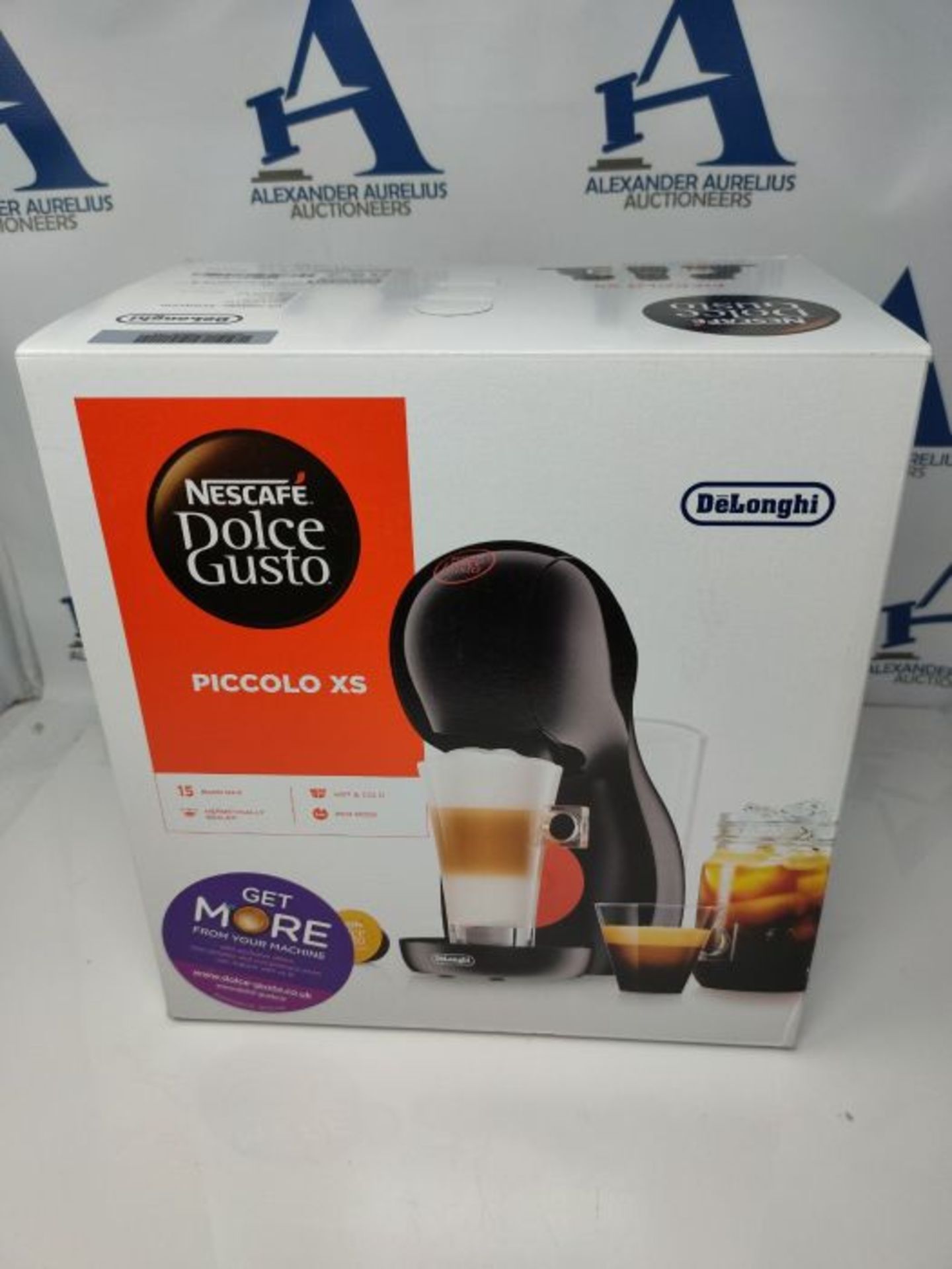 DeLonghi Nescafé Dolce Gusto Piccolo XS Pod Capsule Coffee Machine, Espresso, Cappucc - Image 2 of 3