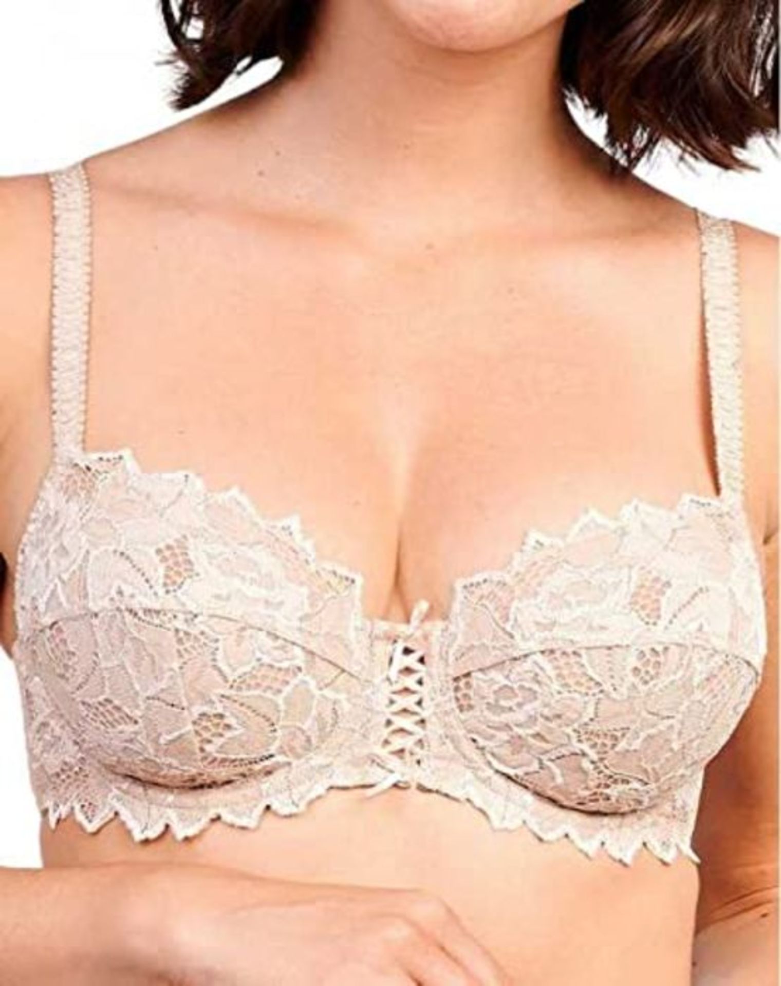 Sans Complexe Women's ARUM Underwired Bra, Beige (Skin), 40E (Manufacturer Size: 105E)