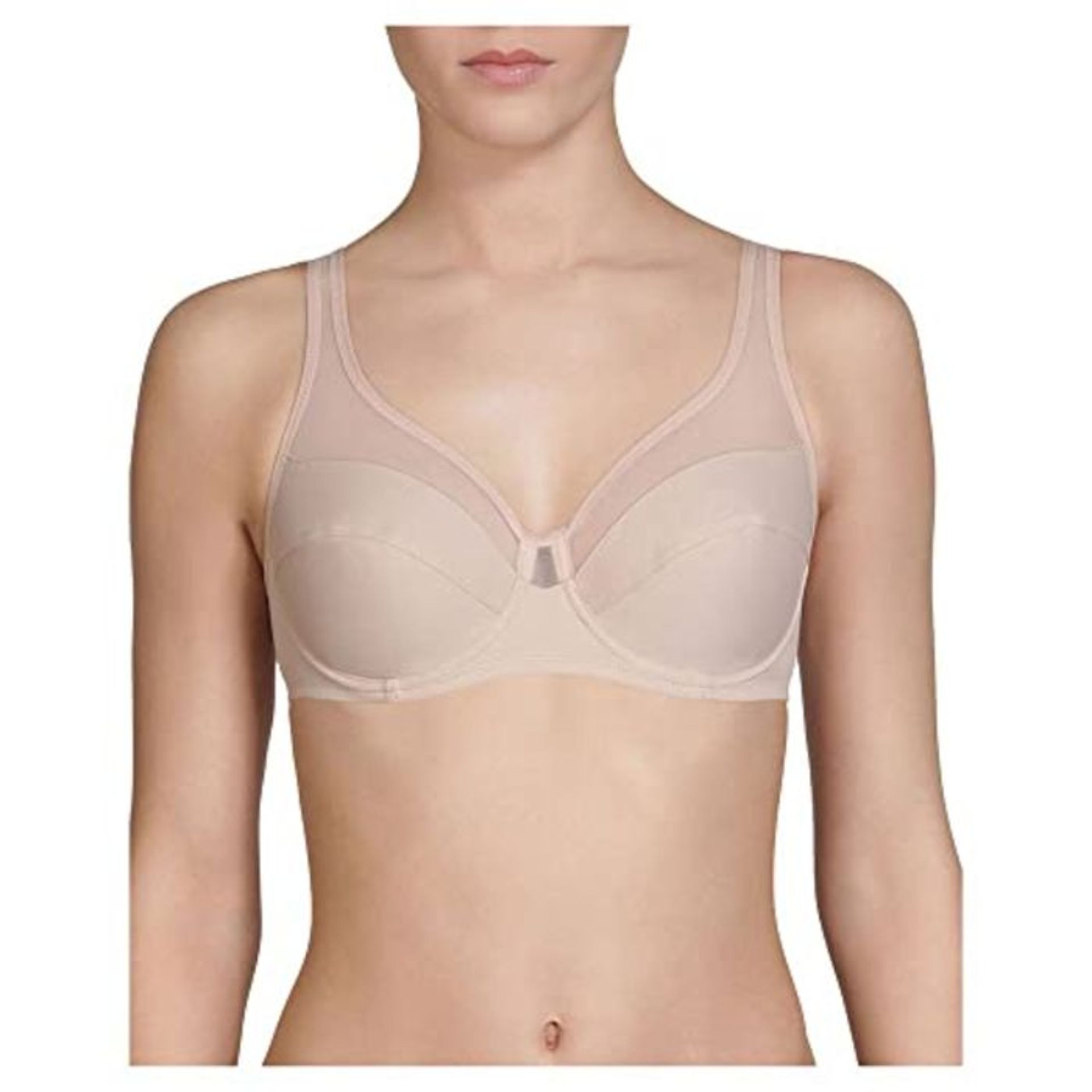 DIM Women's Generous Classique Avec Armatures Everyday Bra, Beige (New Skin), 34DD