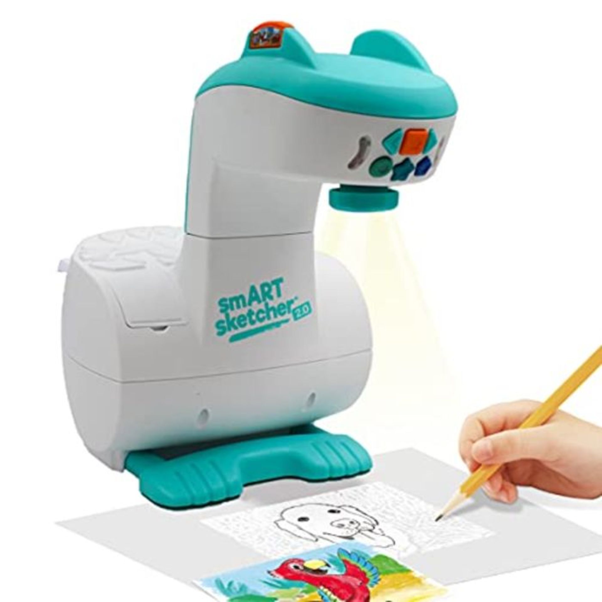 RRP £53.00 SMART SKETCHER PROJECTOR 2.0 creative toy with USB cable or adaptor - sounds & lights