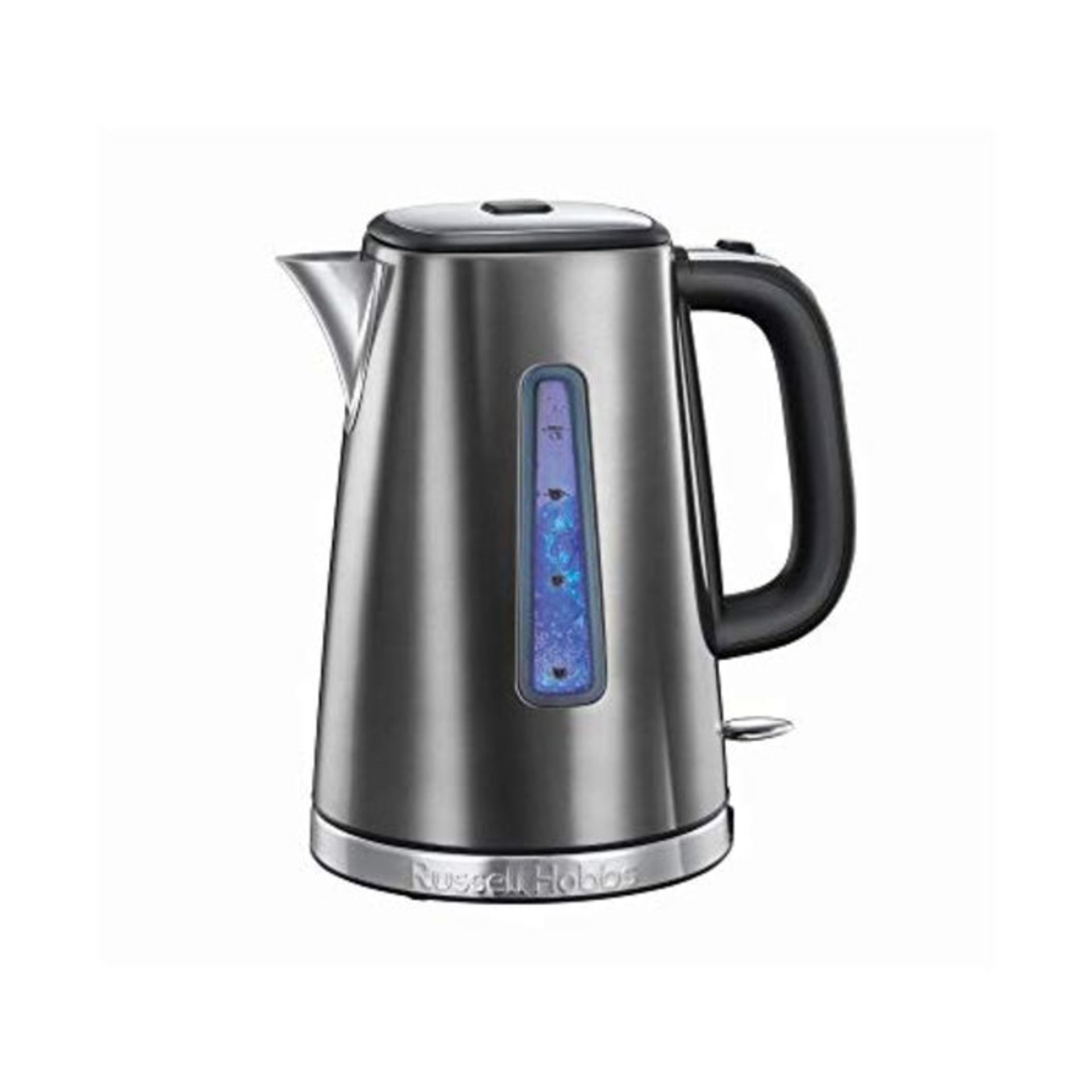 RRP £54.00 Russell Hobbs 23211 Luna Quiet Boil Electric Kettle, Stainless Steel, 3000 W, 1.7 Litr