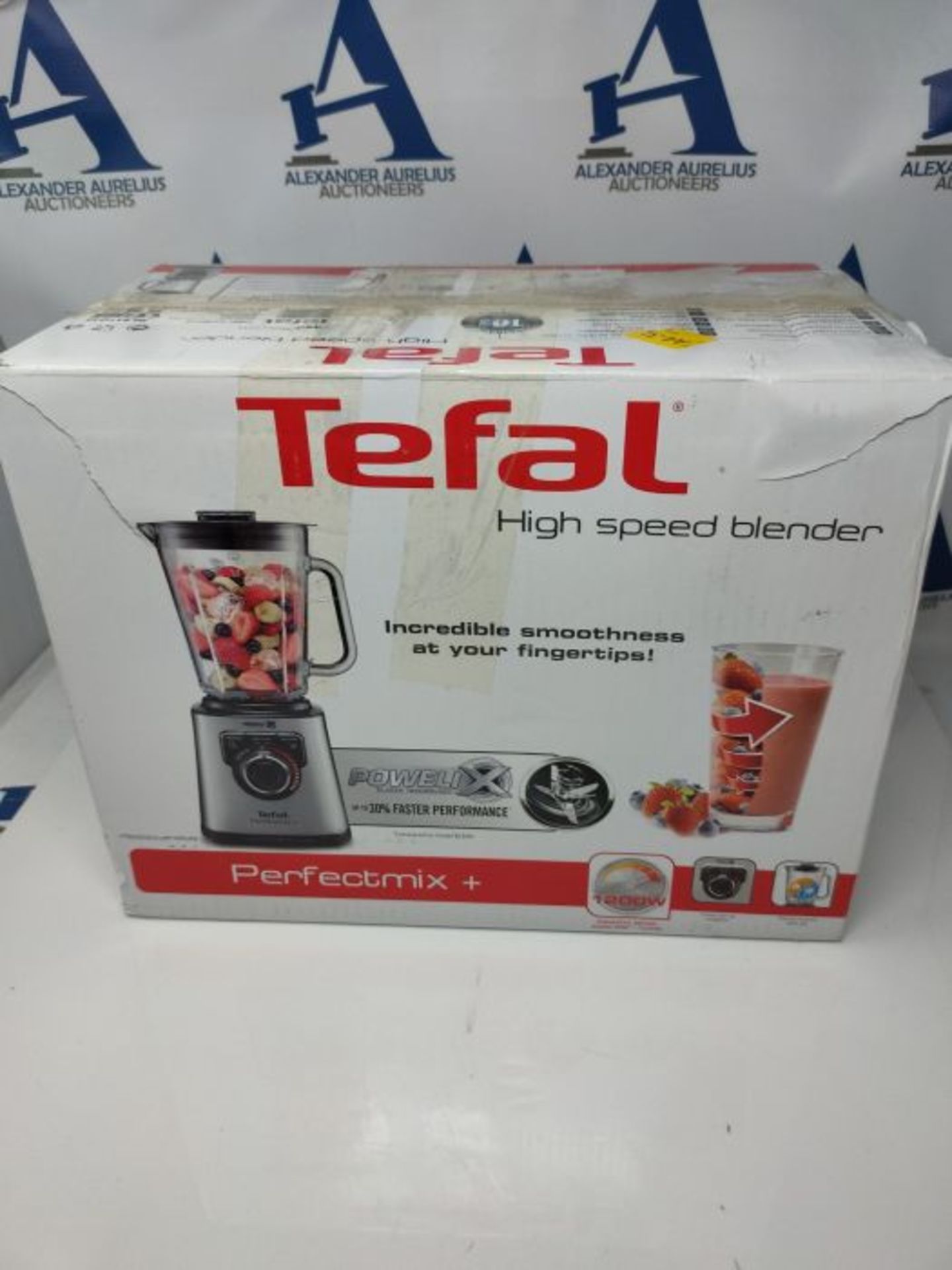 RRP £67.00 Tefal PerfectMix BL811D40 High-Speed Blender, Powelix Blades, Stainless Steel, 1200 W - Image 2 of 3