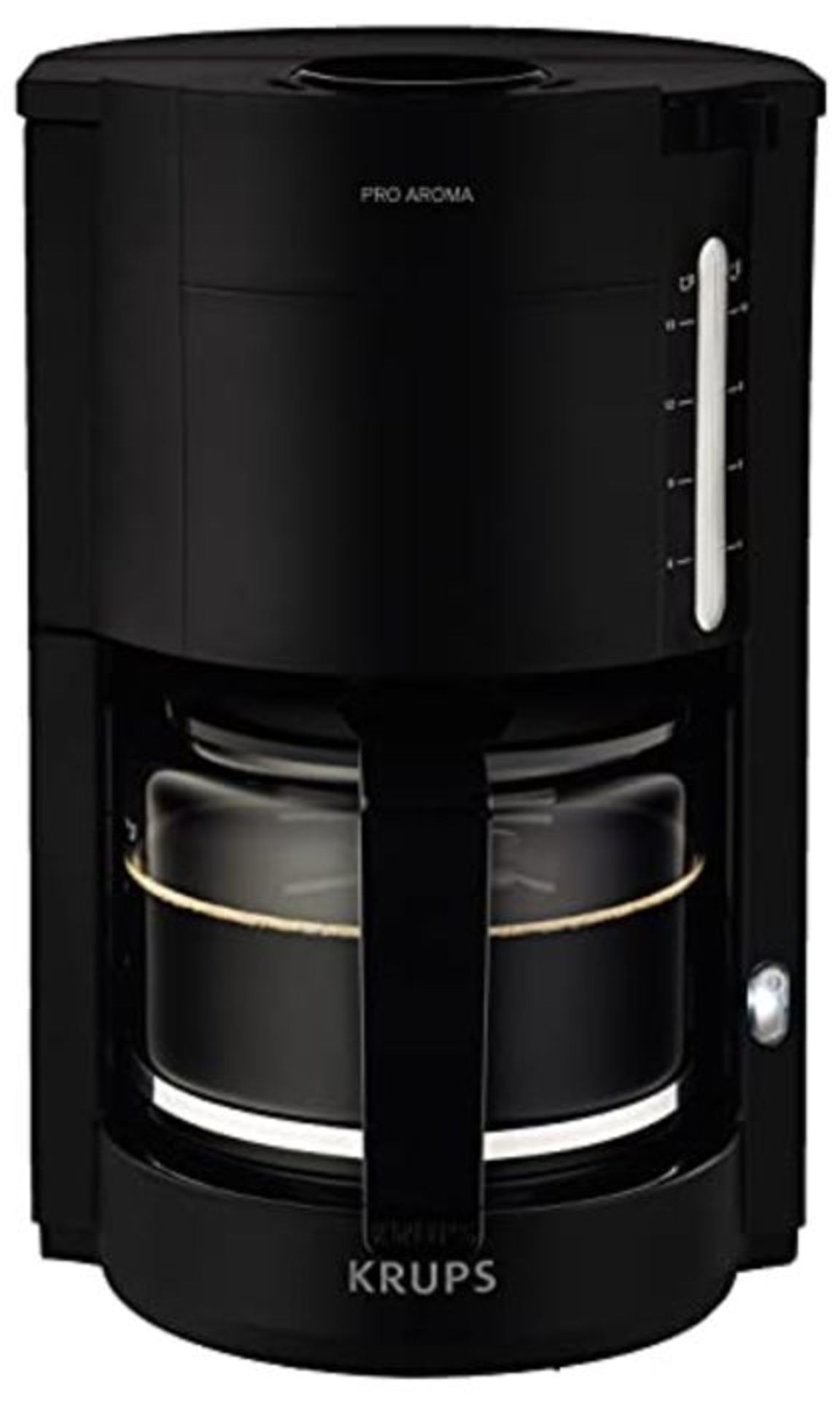 Krups F30908 Espresso machine 1.25L Black coffee maker - coffee makers (Freestanding,