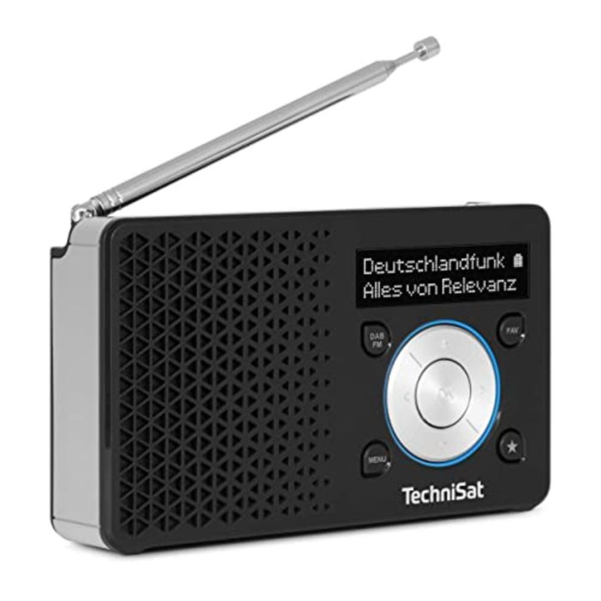 RRP £56.00 TechniSat DIGITRADIO 1 â¬  tragbares DAB+ Radio mit Akku (DAB, UKW, Lautsprecher,