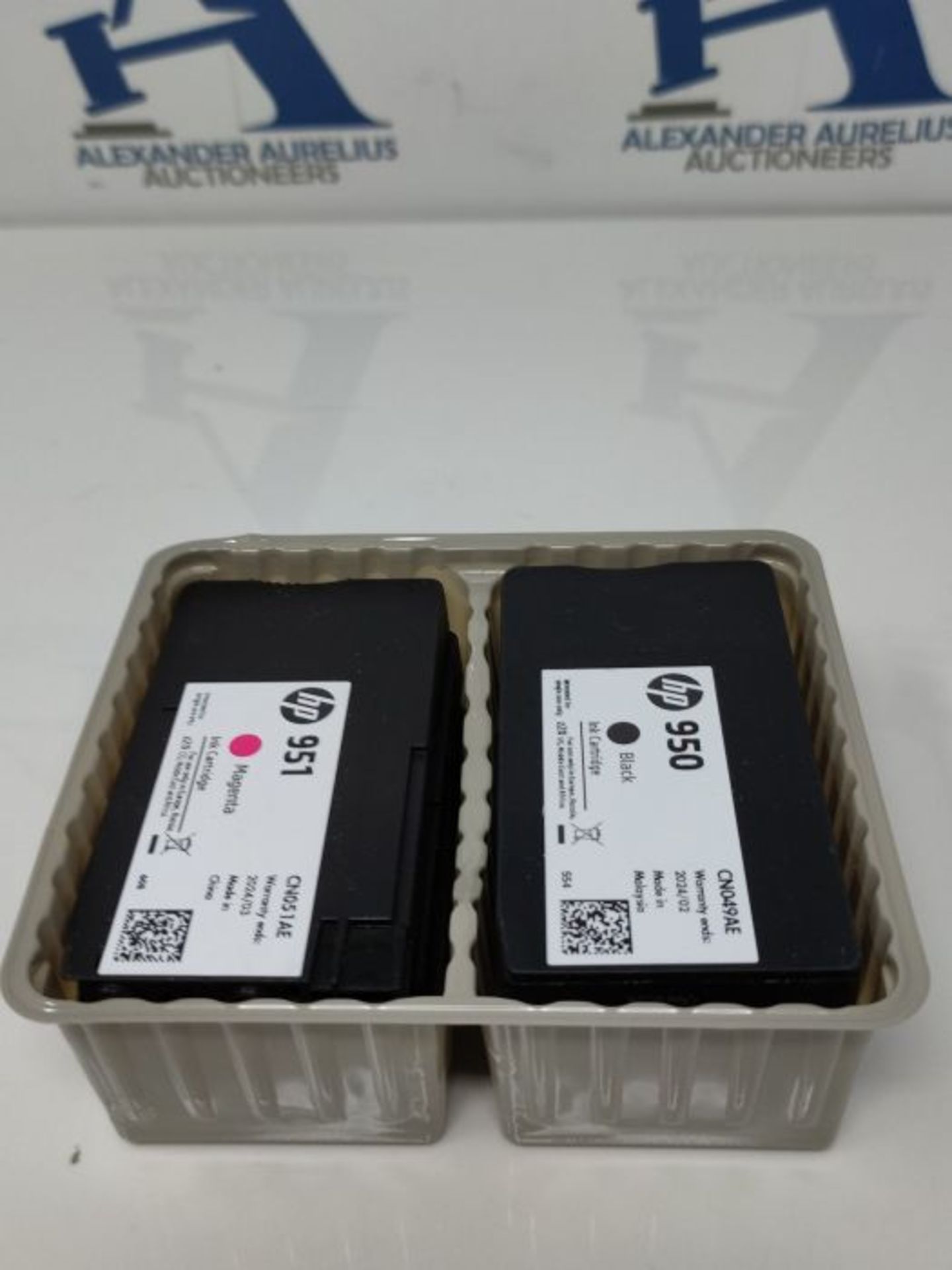 RRP £84.00 HP 950/951 Pack of 4 Original Black, Cyan, Magenta and Yellow Ink Cartridges (6ZC65AE) - Image 2 of 3